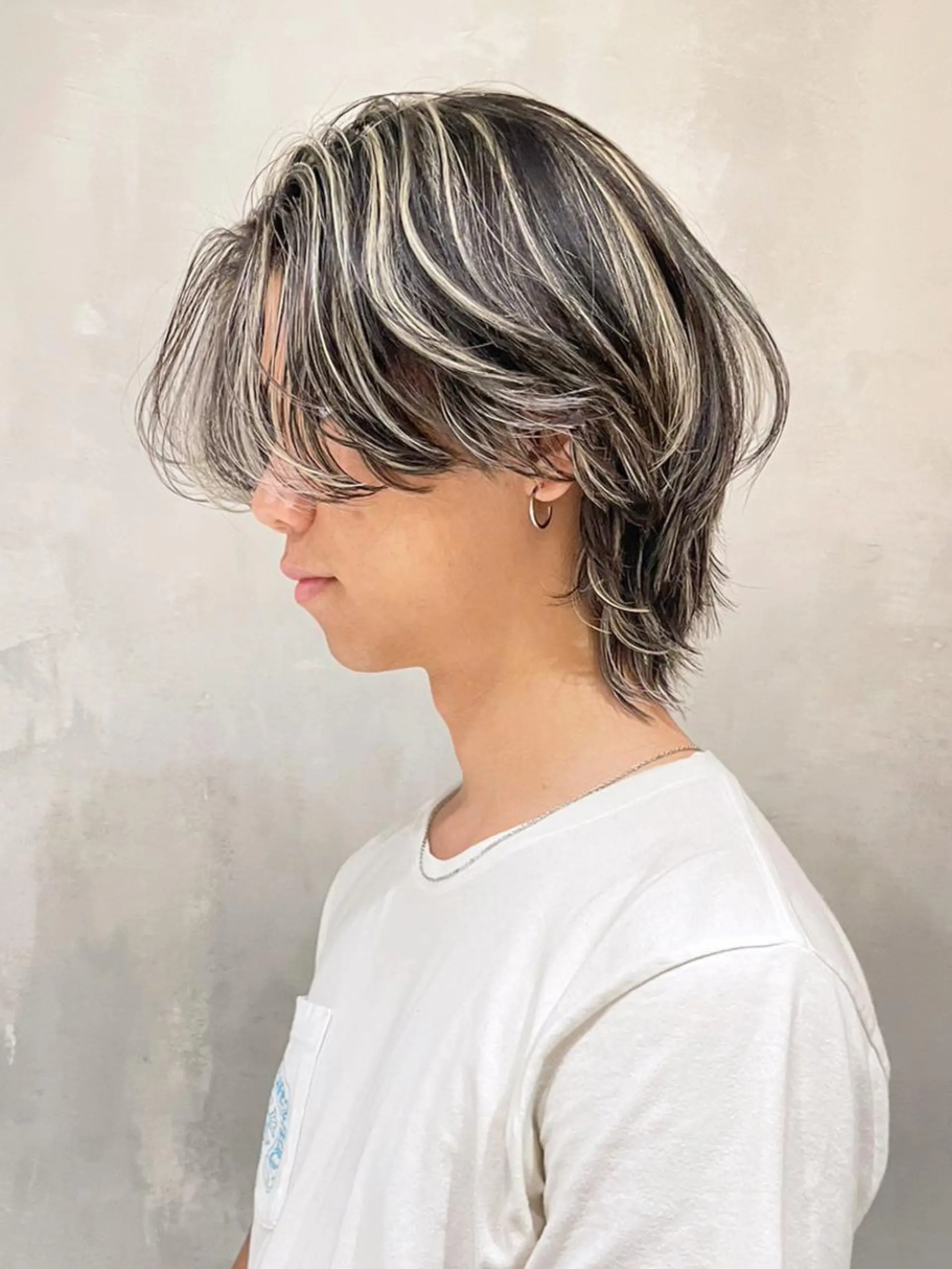 カラー ショート ハイライトカラー ハイライト カット ヘアカラー トリートメント ITbyALBUM 中野店のヘアスタイル