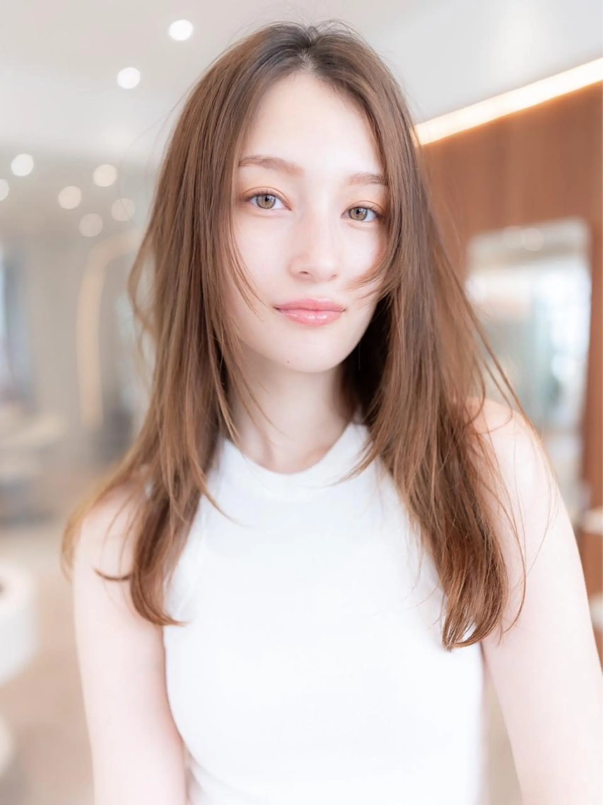 ロング カラー メンズヘア/渋谷 /シースルーマッシュのヘアスタイル