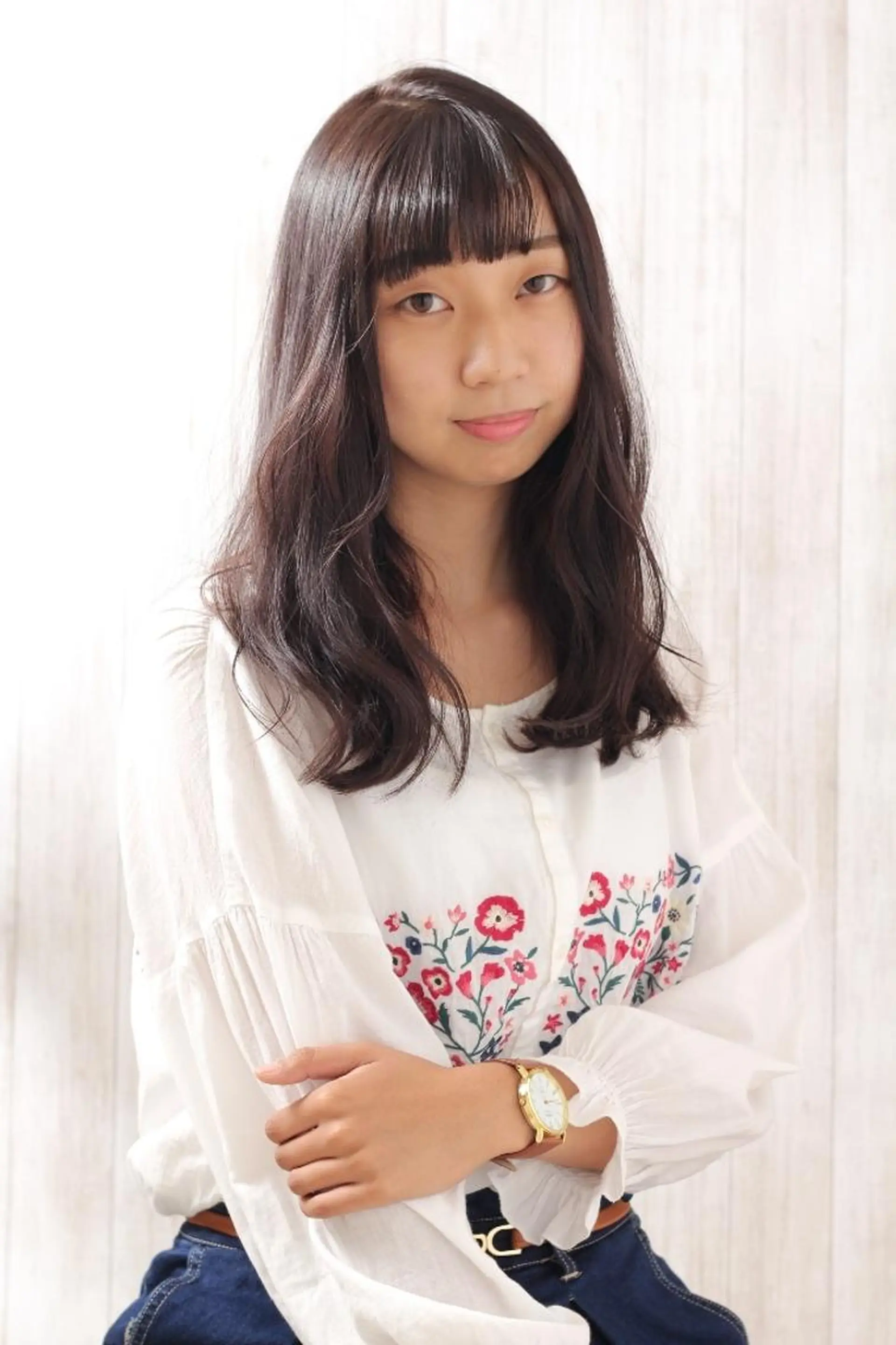 セミロング 鈴木 貴之のヘアスタイル