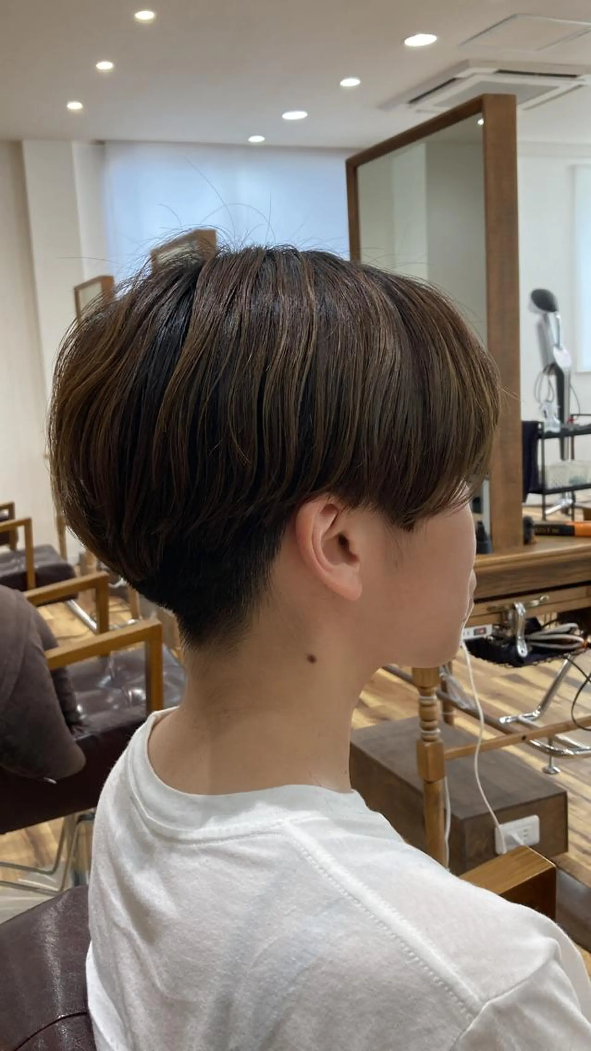 ショート 刈り上げ カット ヘアカラー トリートメント ショート/ボブ やぐちゆうたのヘアスタイル