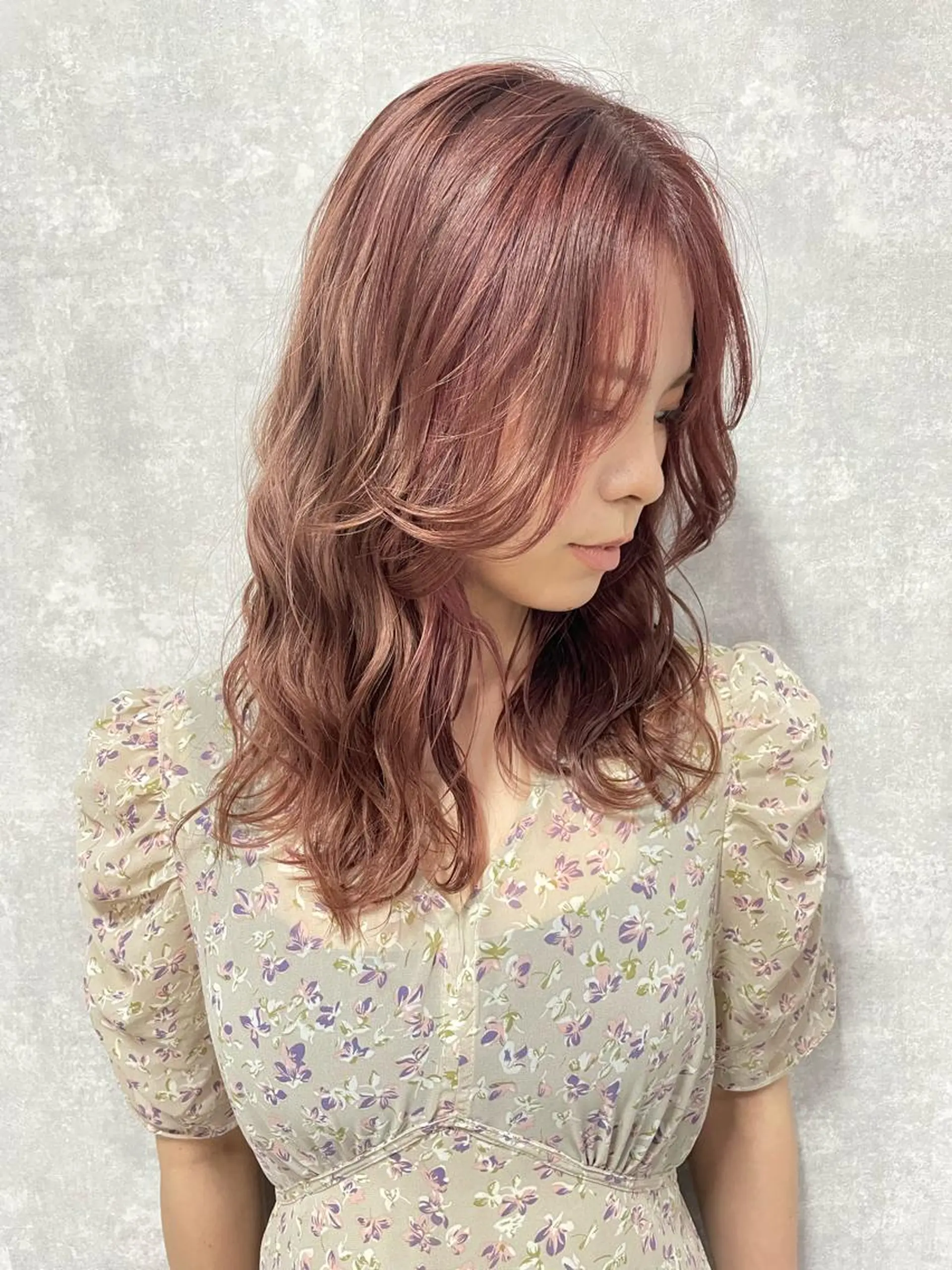 セミロング 切りっぱなしボブ ショートボブ セミロングパーマ ミストバング ボブ C’LD hair  produce /シールドヘア所属・モテ髪/ボブ/ショー ト/アダチフウトのヘアスタイル