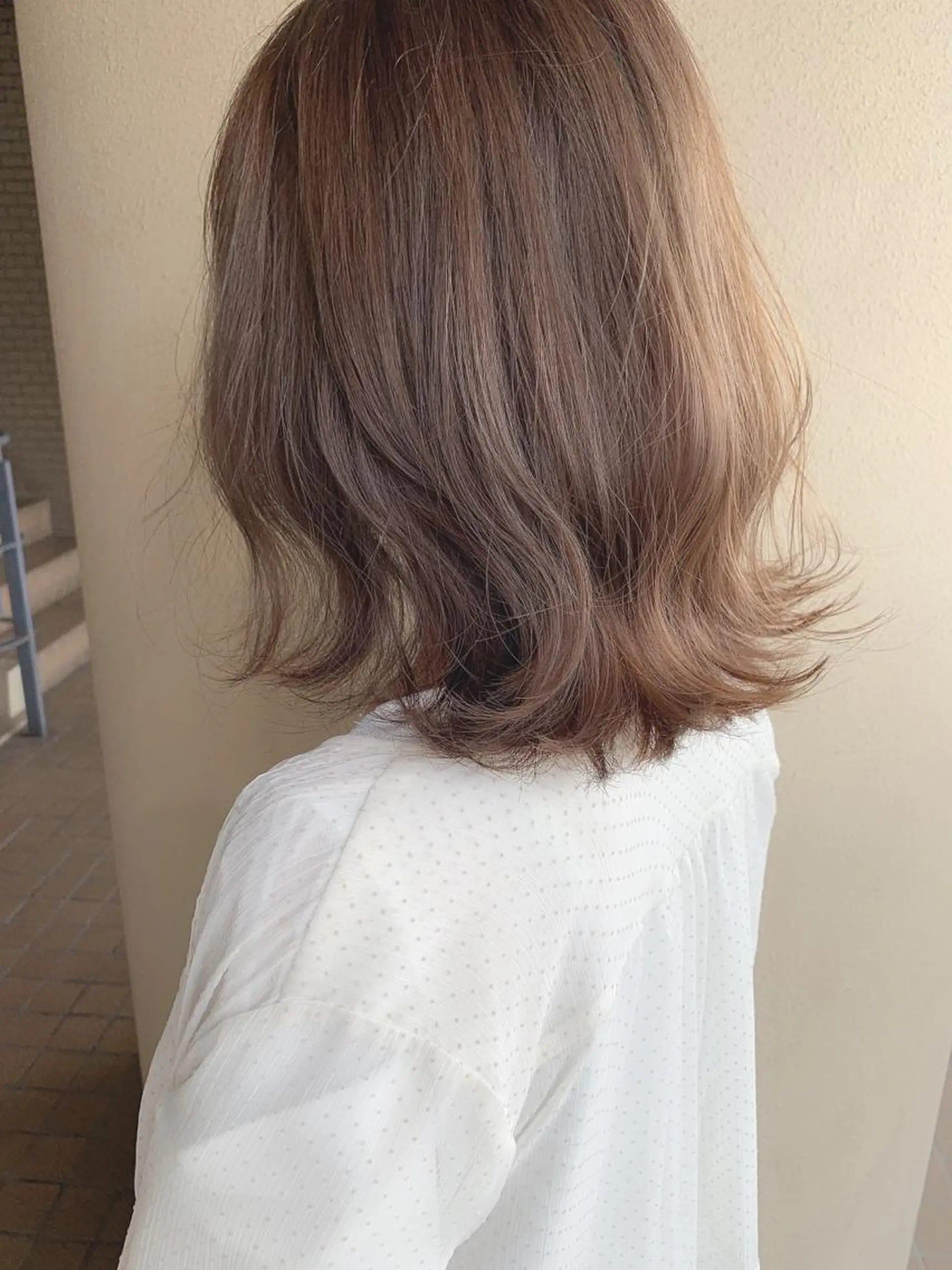 カラー 本町/心斎橋/北堀江 透明感カラーSANCのヘアスタイル