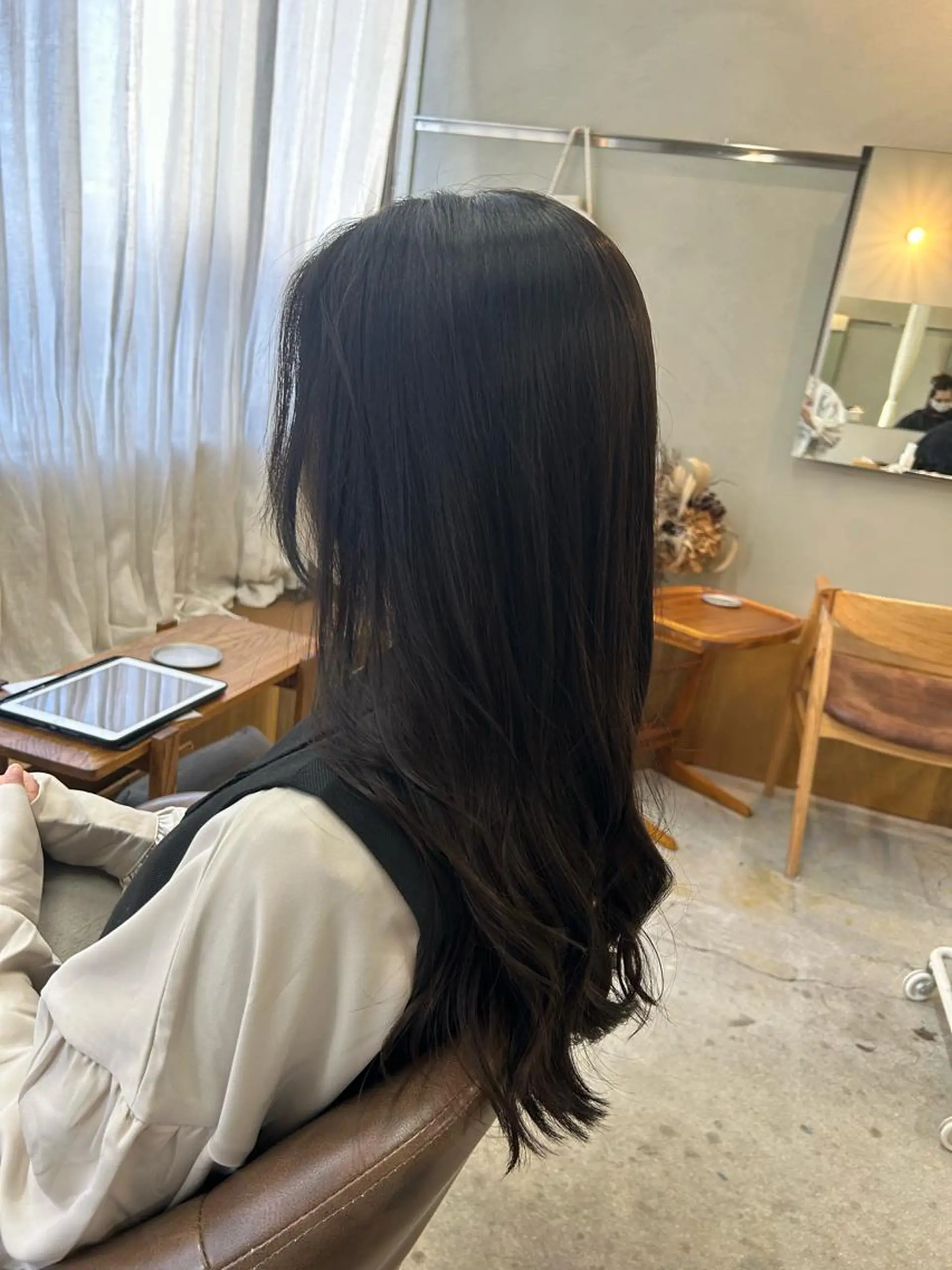 ロング カット ヘアカラー トリートメント 名古屋/伏見/花屋 併設/不破新のヘアスタイル