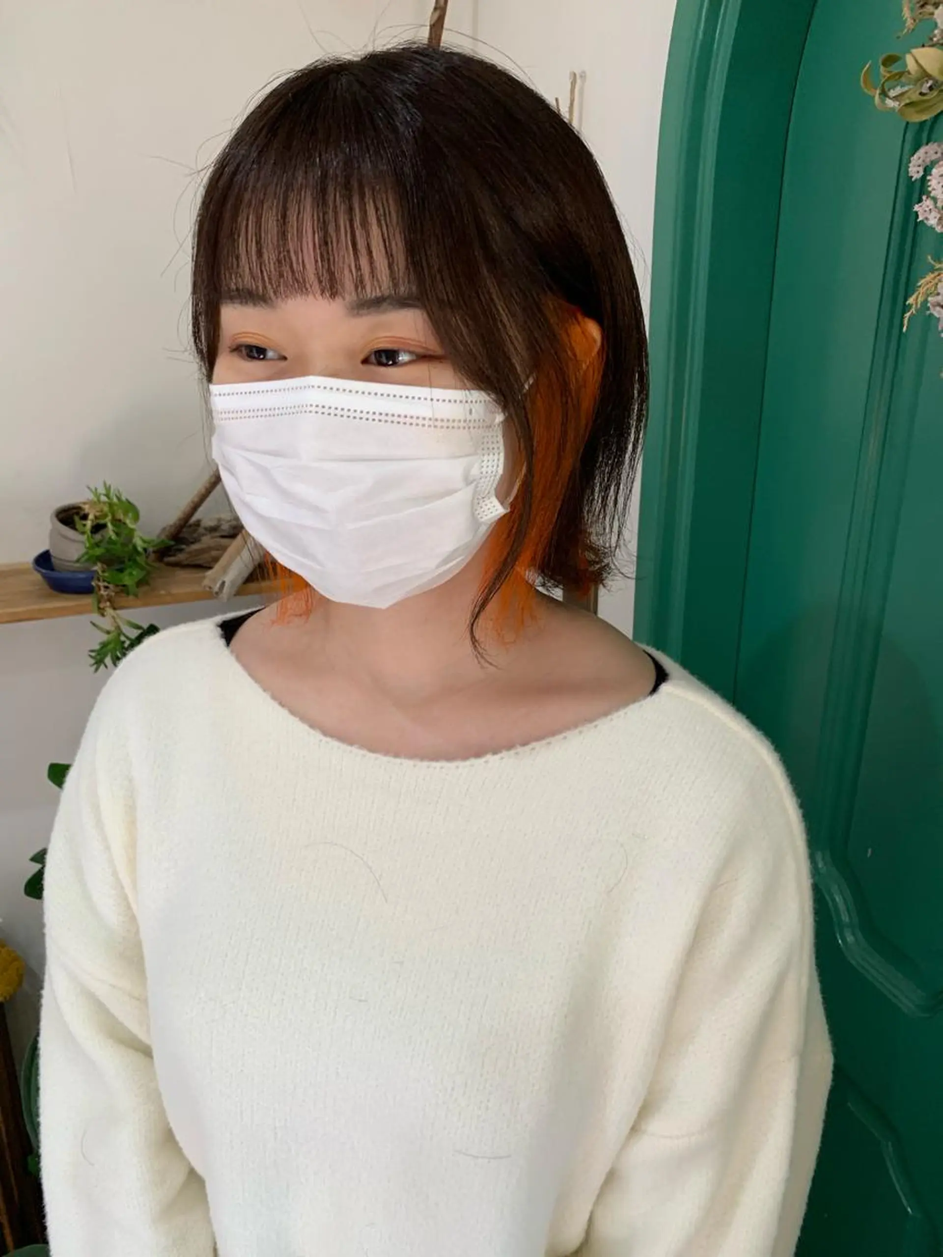 ショート カラー カット ヘアカラー 佐藤 美咲のヘアスタイル
