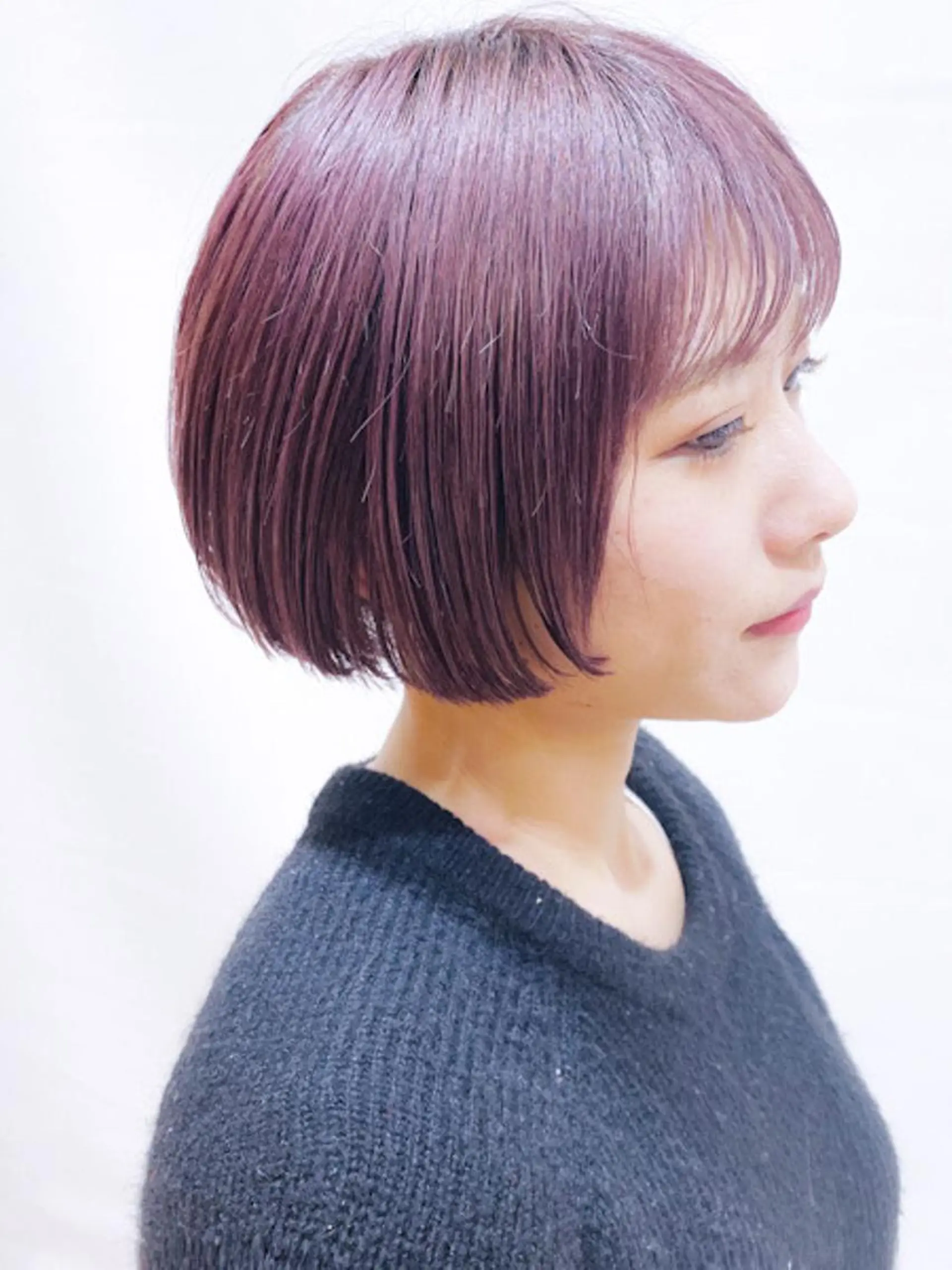 ショート カラー 大野 あさみのヘアスタイル