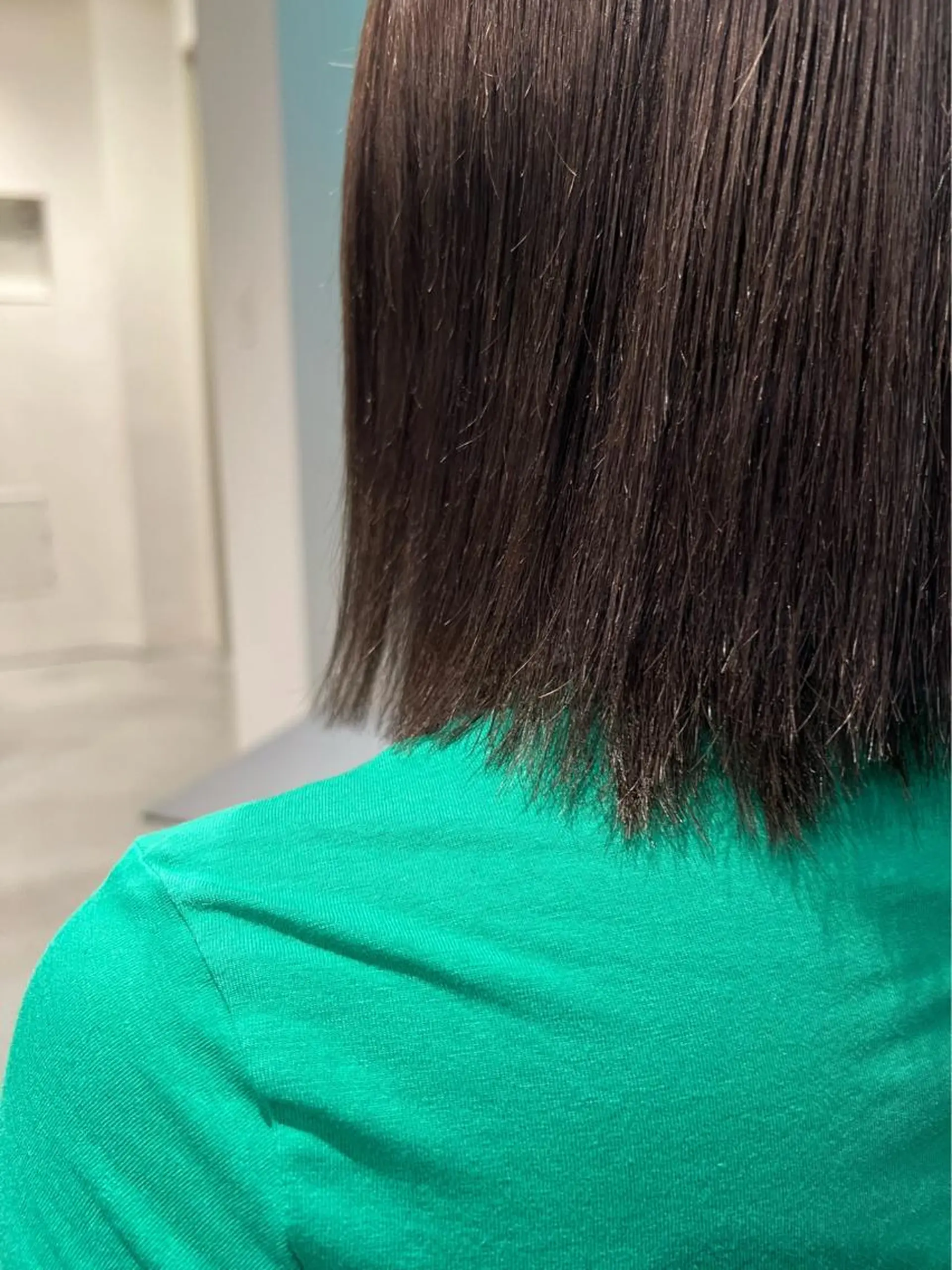 ミディアム カラー カット ヘアカラー トリートメント 🌐👽フクイ キララ🌎💎のヘアスタイル