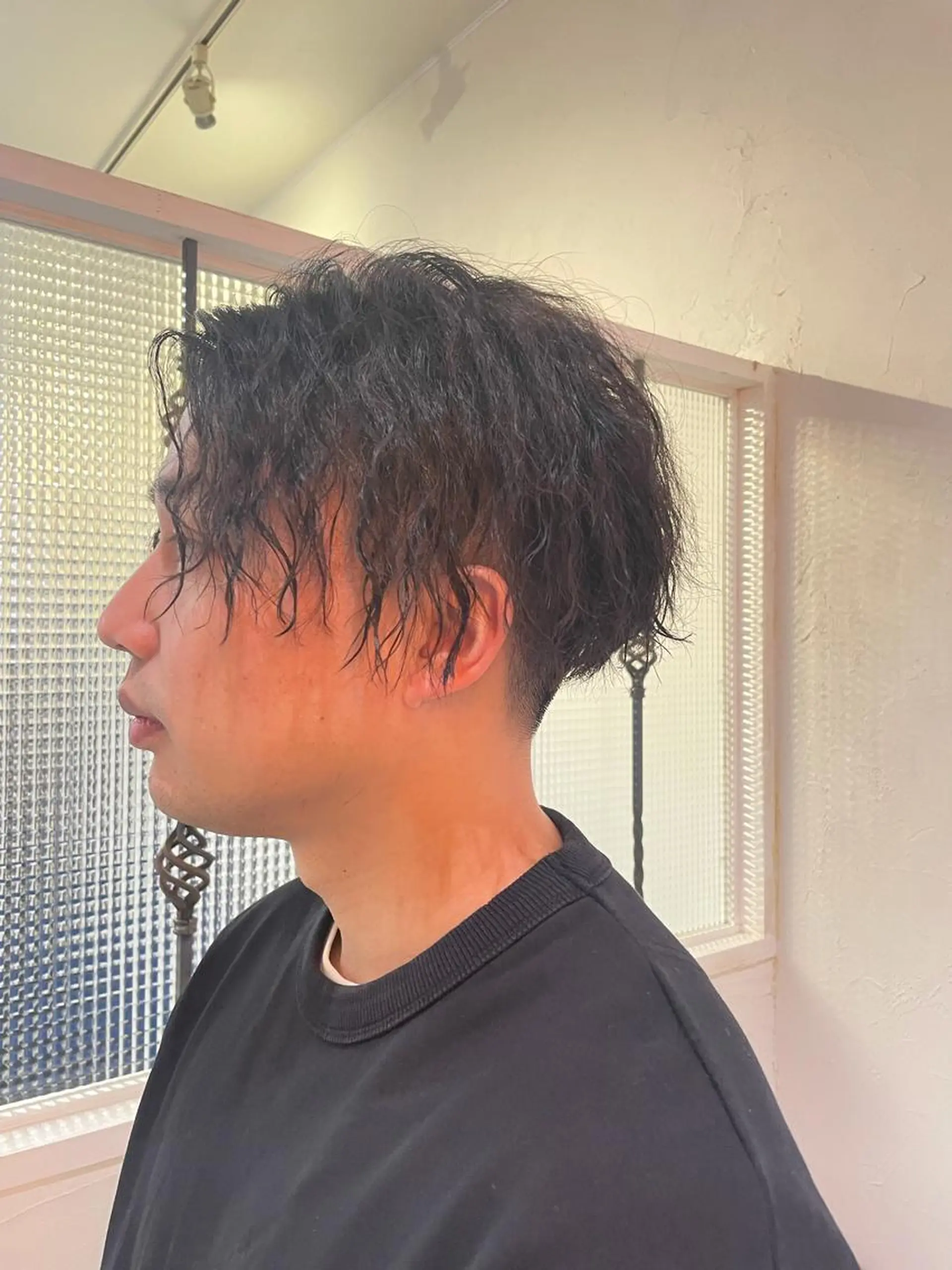 パーマ メンズ メンズパーマ Men's hair salon First 中百舌鳥店所属・First なかもず 店 YUKIのヘアスタイル