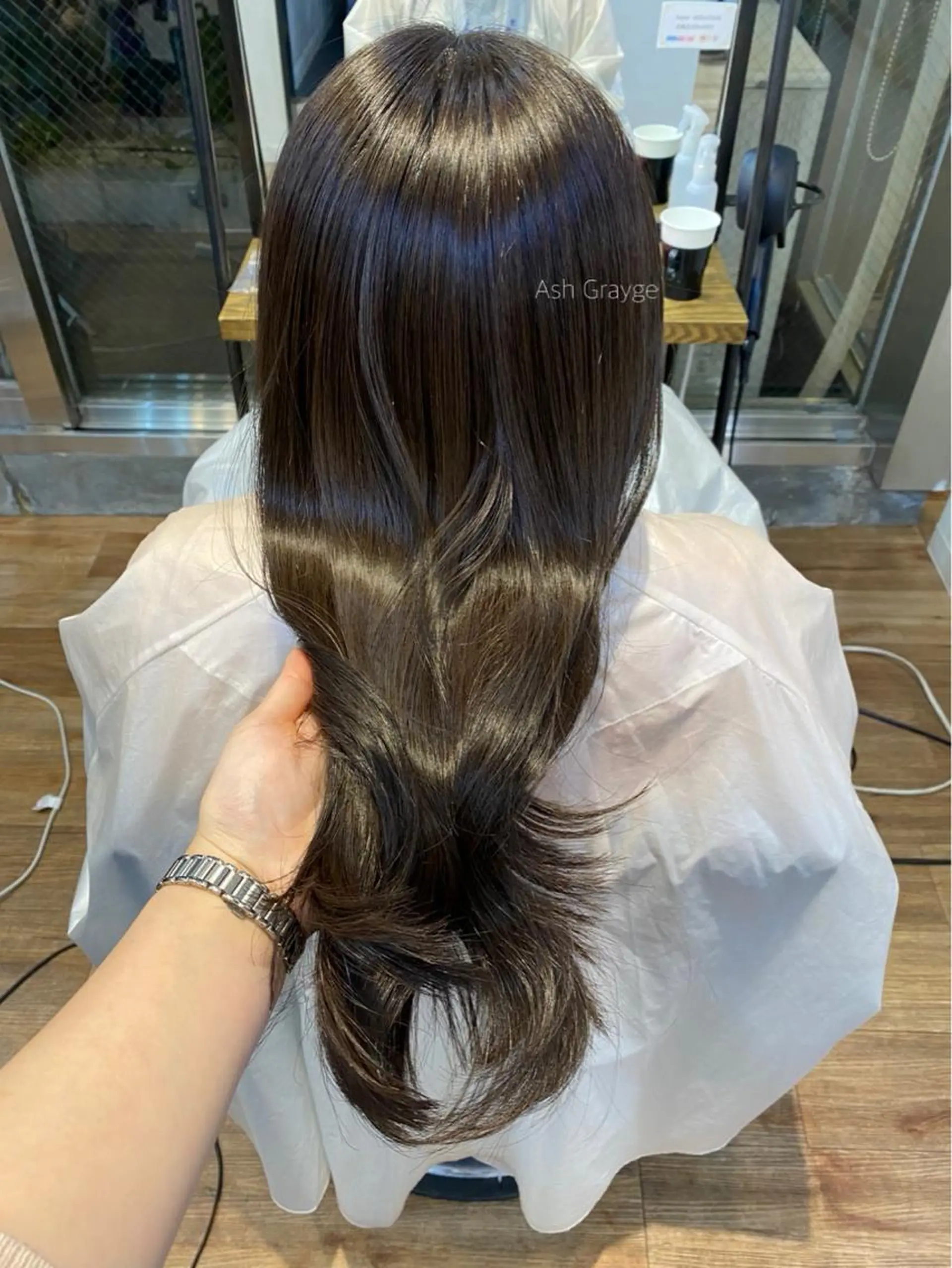 ロング カラー カット ヘアカラー トリートメント 🥣 hashi 🛋️のヘアスタイル