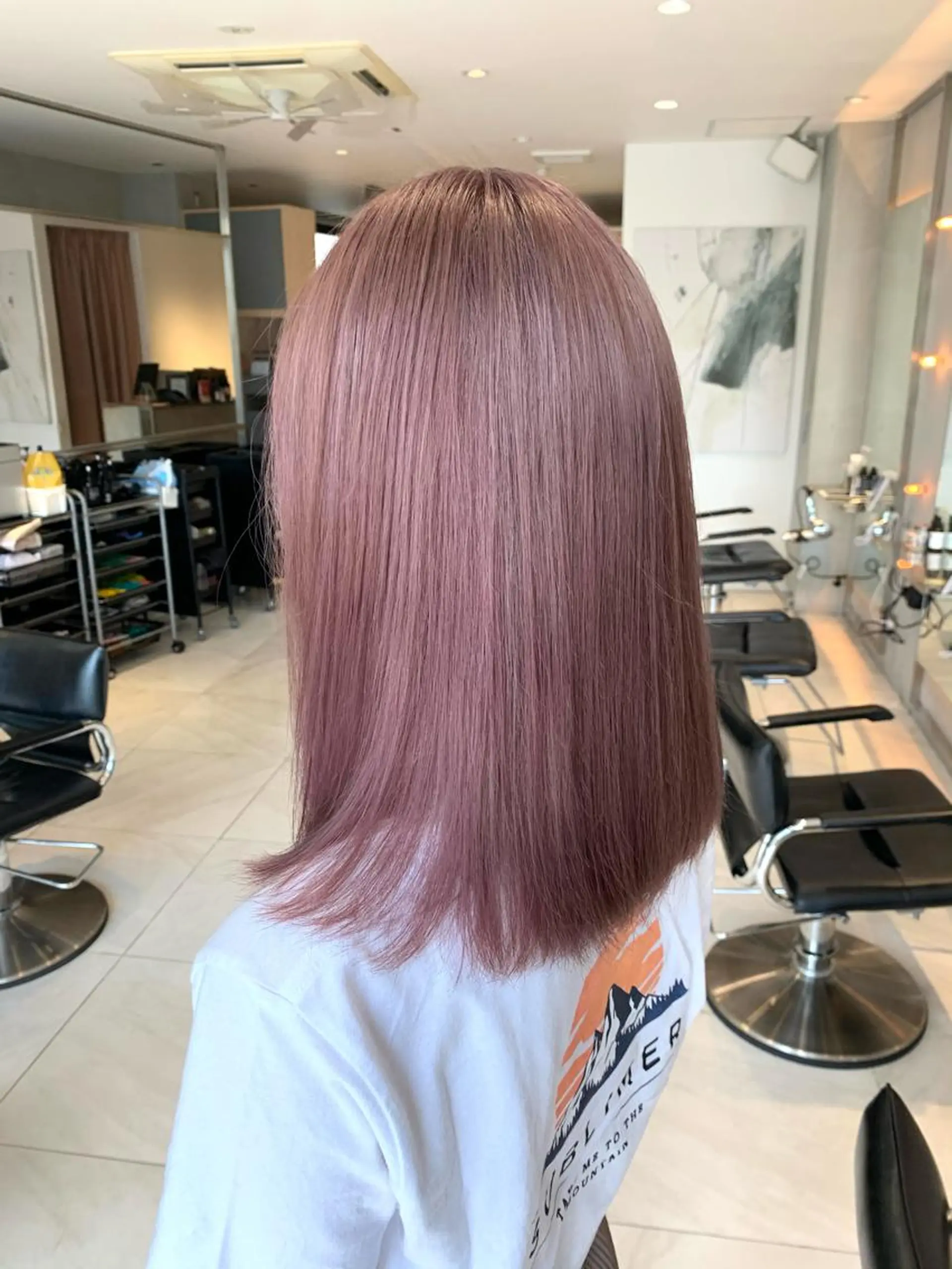ロング カラー ヘアカラー トリートメント ヘッドスパ ヘアセット 柔らか透け感カラー 🌿ムロヤリョウスケのヘアスタイル