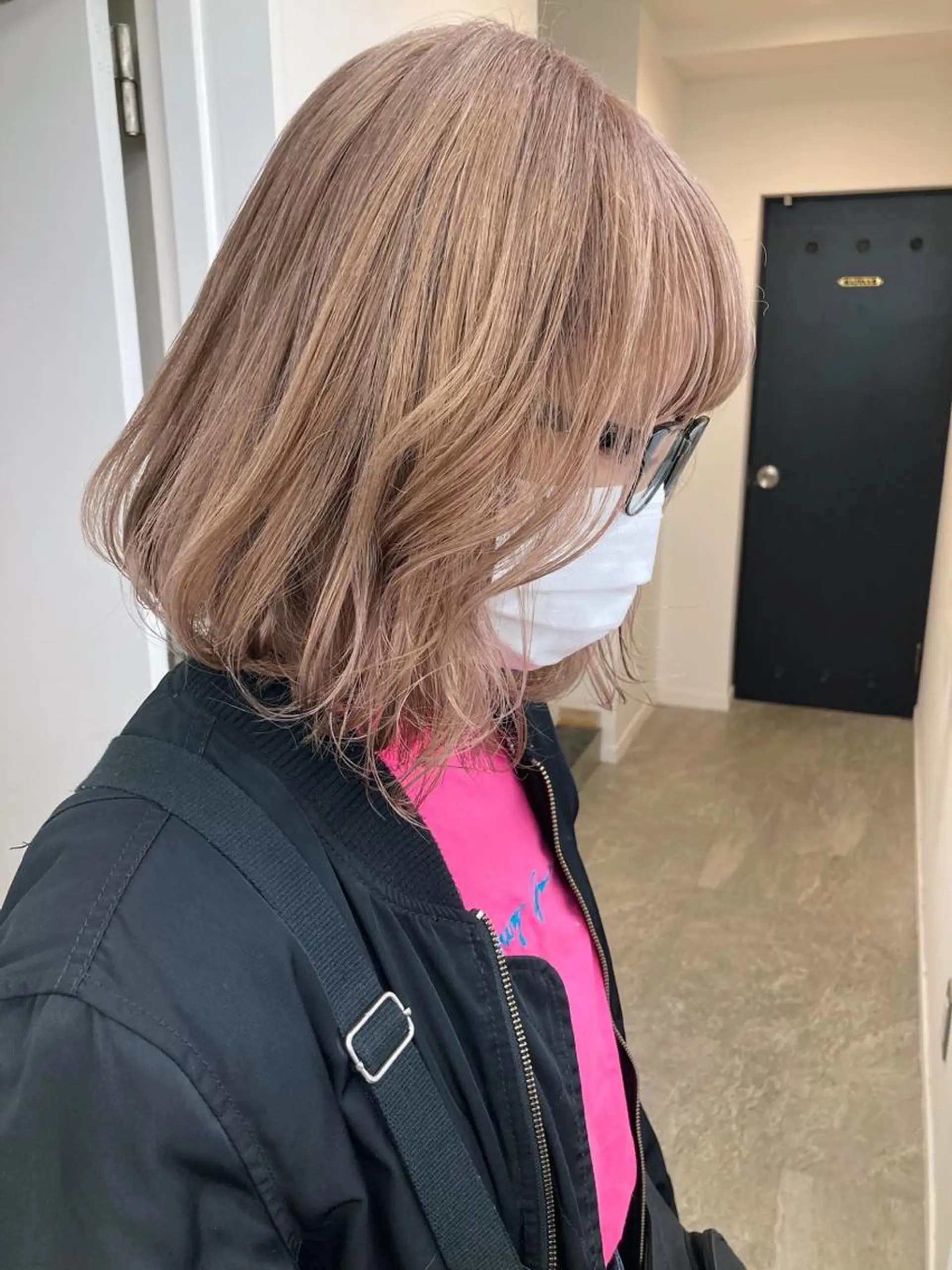 ミディアム カラー カット ヘアカラー トリートメント ポミエ恵比寿所属・🤎口コミ5.0 カラー好評🤎KENのヘアスタイル