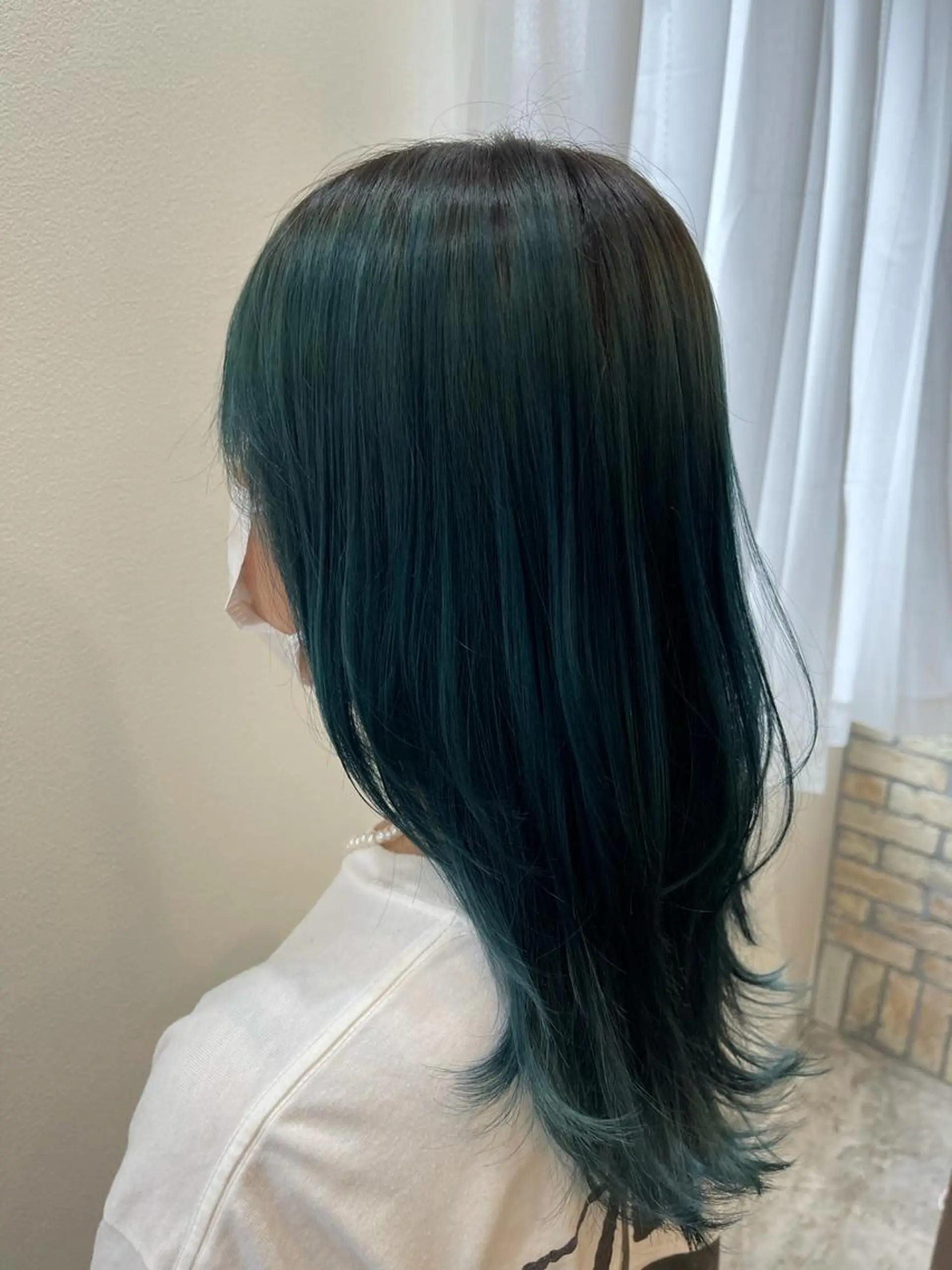 ロング カラー ブリーチ ブルーカラー ハイトーンカラー カット ヘアカラー トリートメント 🫧chinatsu 🫧のヘアスタイル