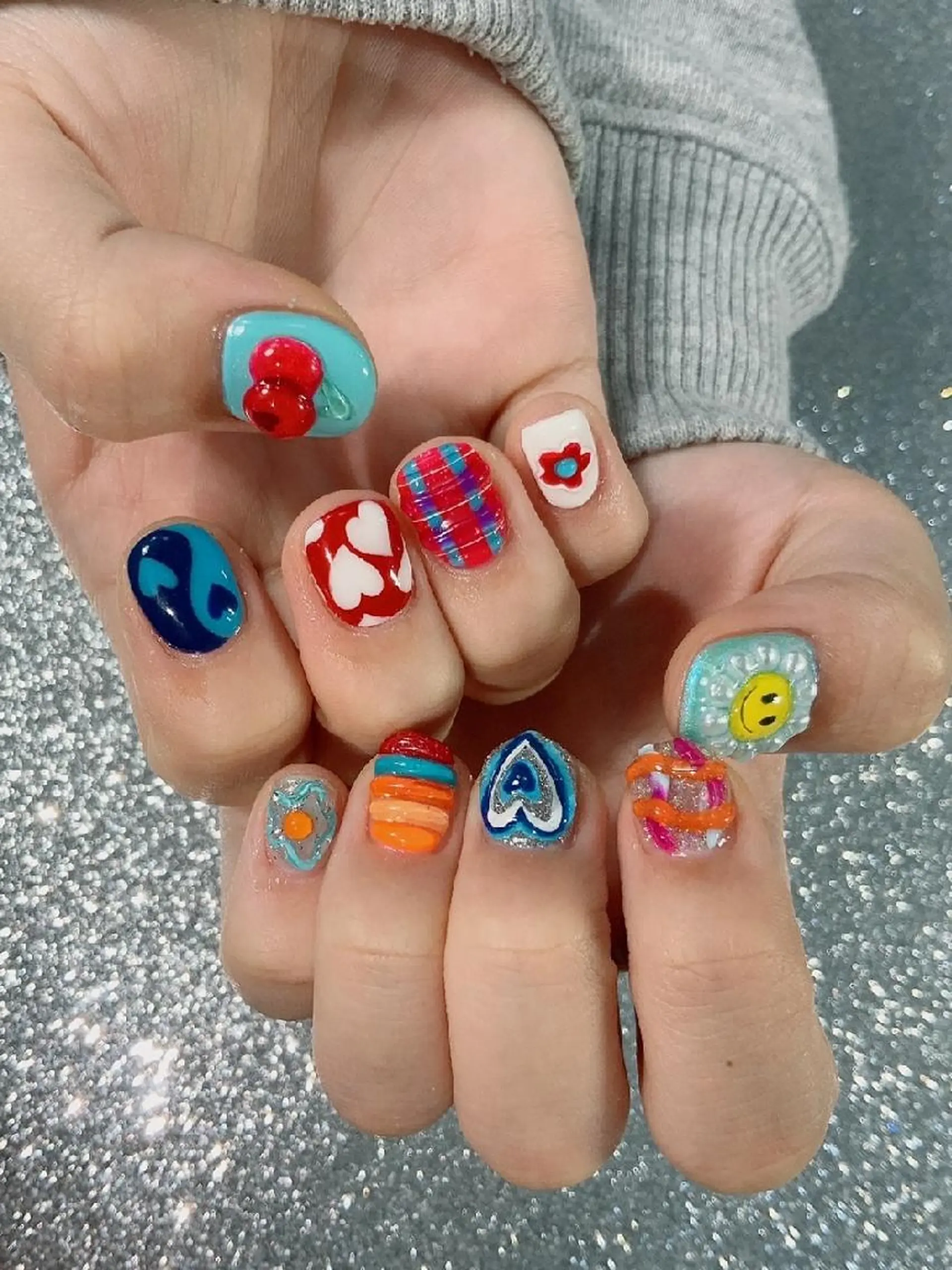ネイル 韓国ネイル ニュアンスネイル ハンドネイル   MAKInailのネイルデザイン