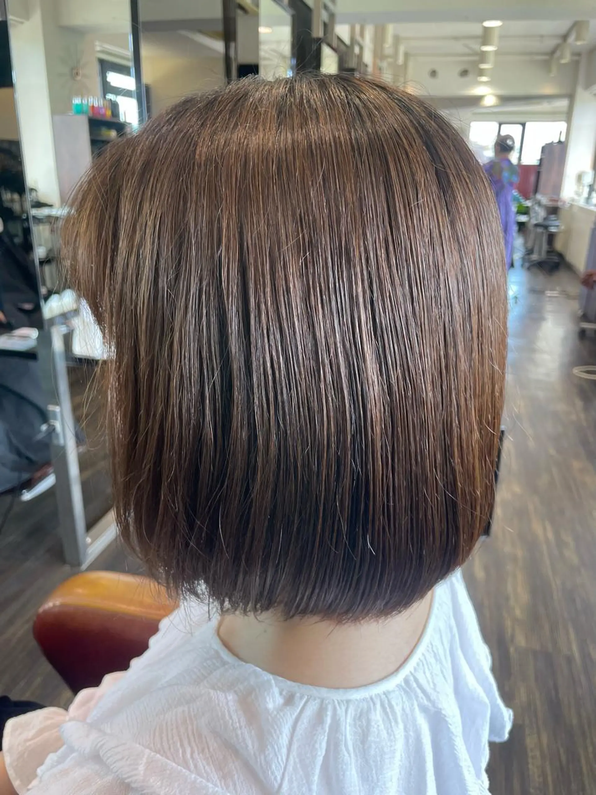 ショート ボブ 佐藤 綾郁のヘアスタイル