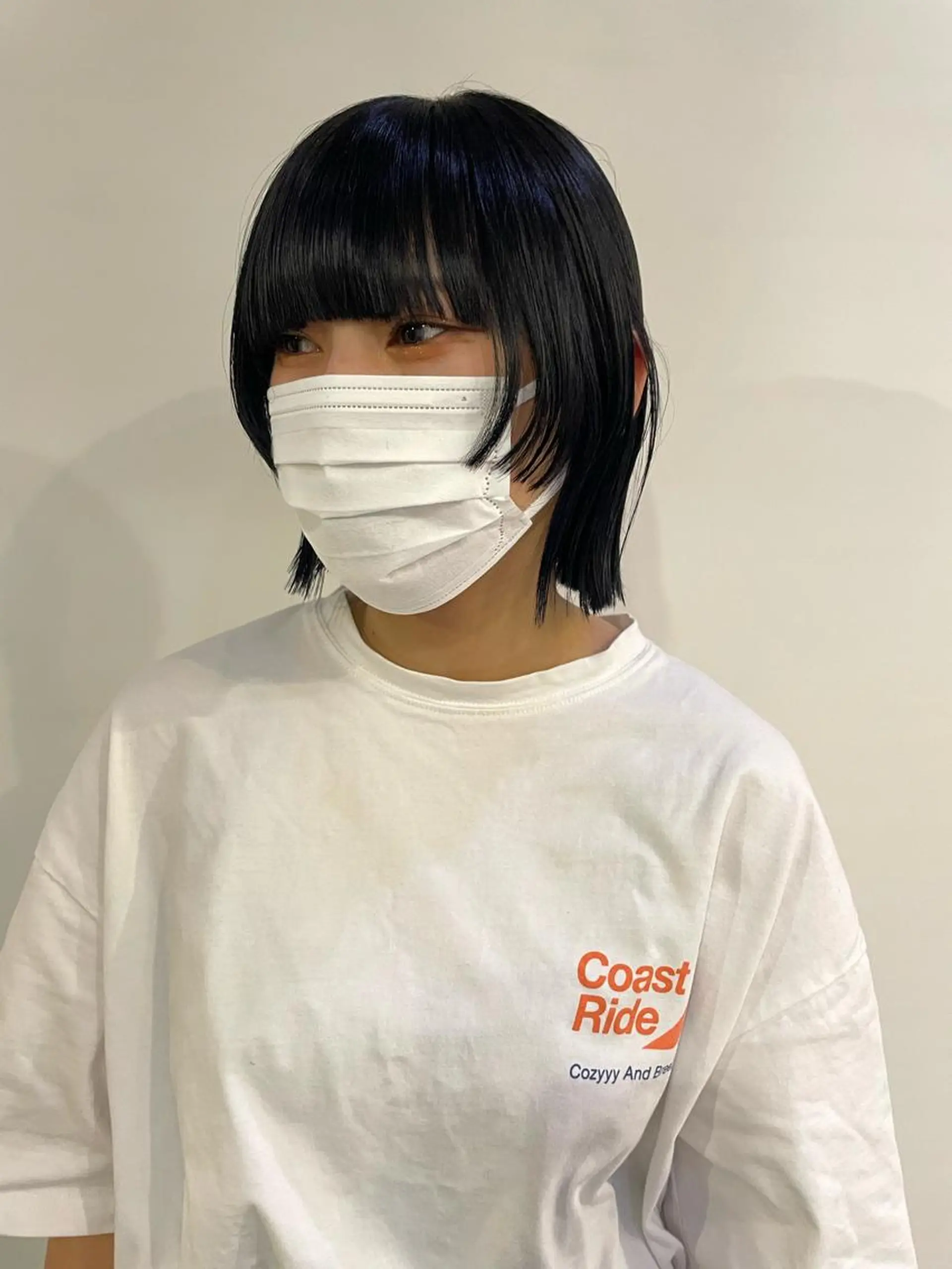 ショート カラー silo所属・silo MOKA 顔周りカット🦦のヘアスタイル