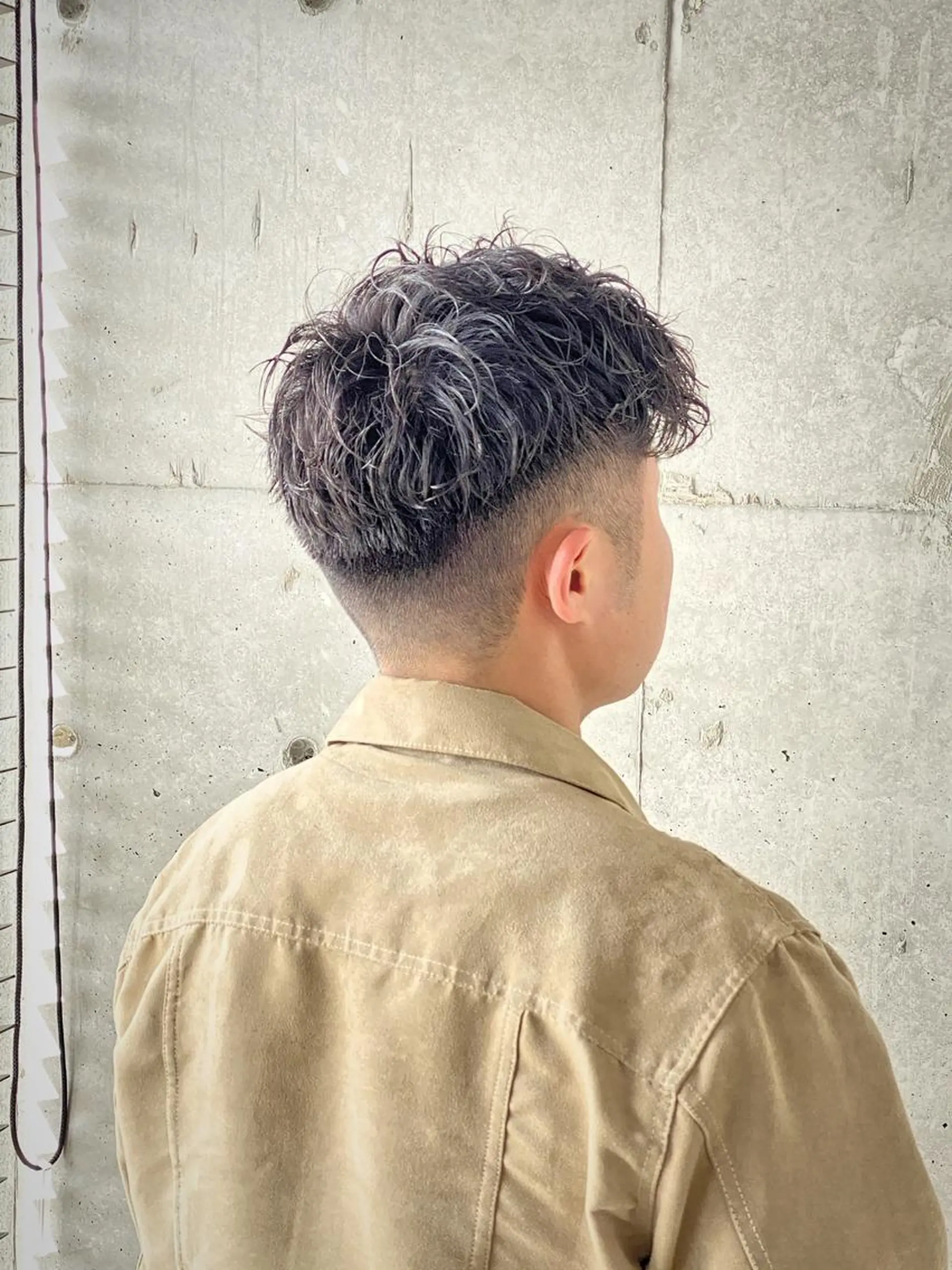ショート パーマ メンズ MENS  FEEL南森町所属・佐藤 達郎のヘアスタイル