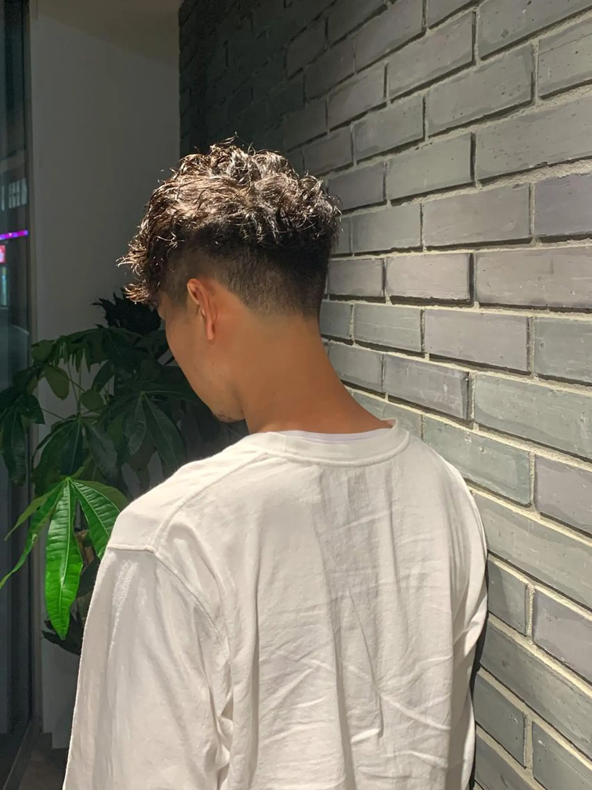 ミディアム パーマ メンズ FRISEUR smile&gentleman所属・【川西能勢口駅1分】 木村　翔乃佑のヘアスタイル