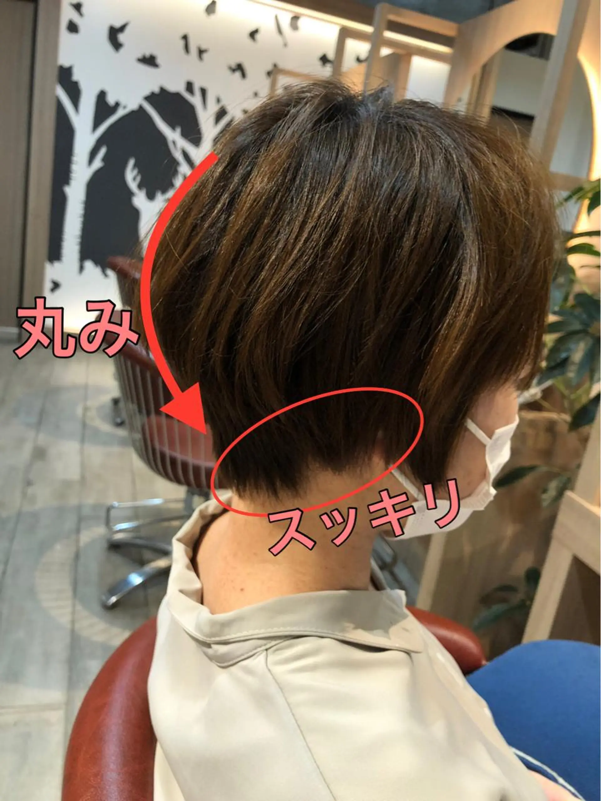 ショート 美髪応援！ツヤ髪 🦩対馬🦩のヘアスタイル