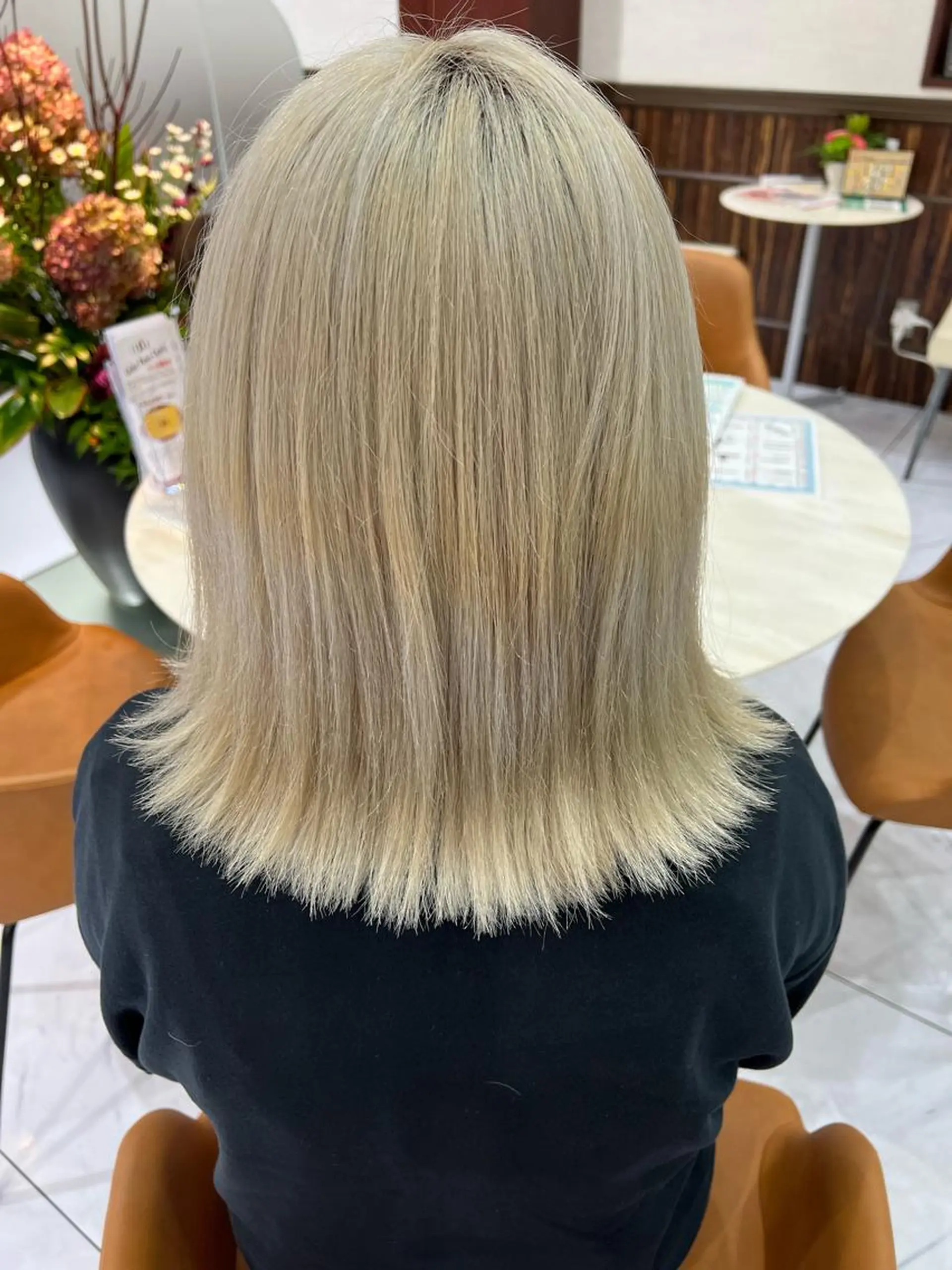 ミディアム あんどう ゆうかのヘアスタイル