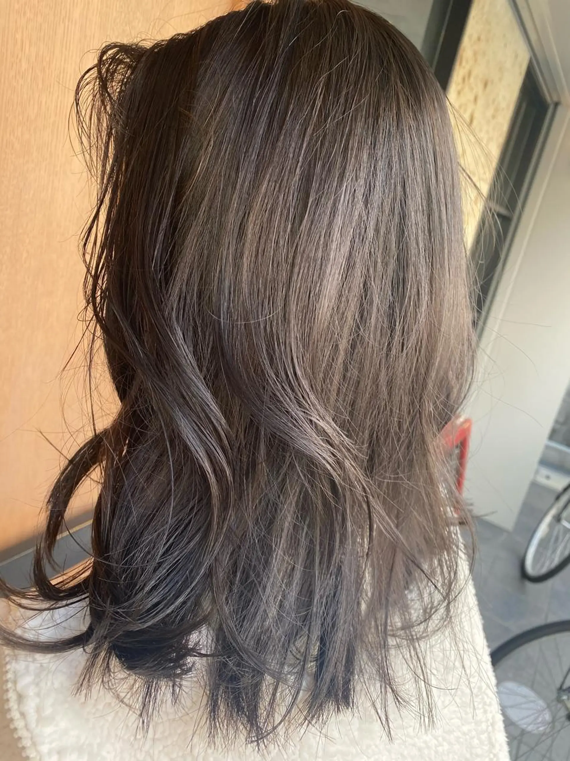 セミロング カット ヘアカラー トリートメント sail所属・sail ミウのヘアスタイル