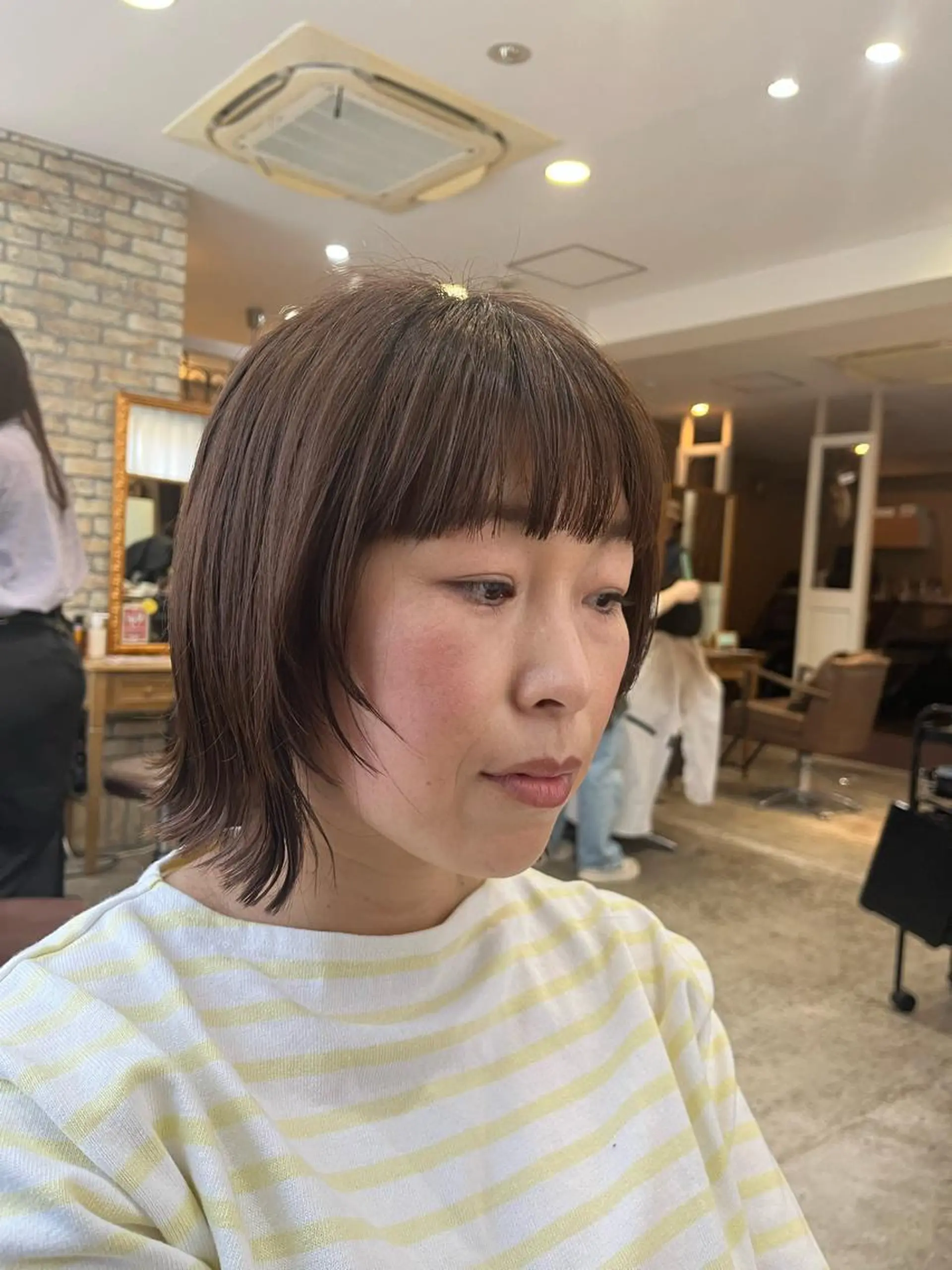 ミディアム カット ショートスタイル /tomo.のヘアスタイル