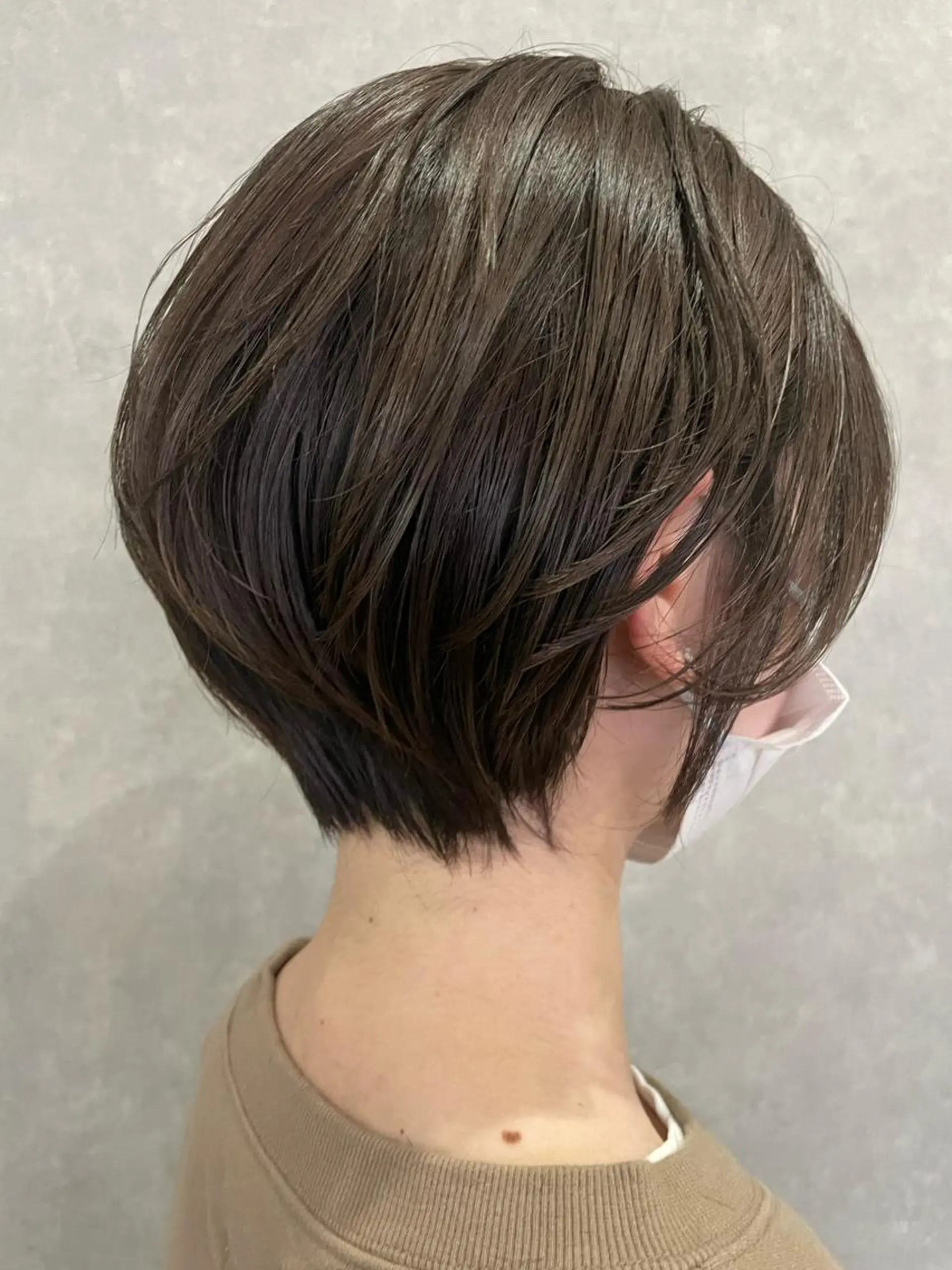 ショート ボブ ショートヘア カット ヘアカラー 河原 亮のヘアスタイル