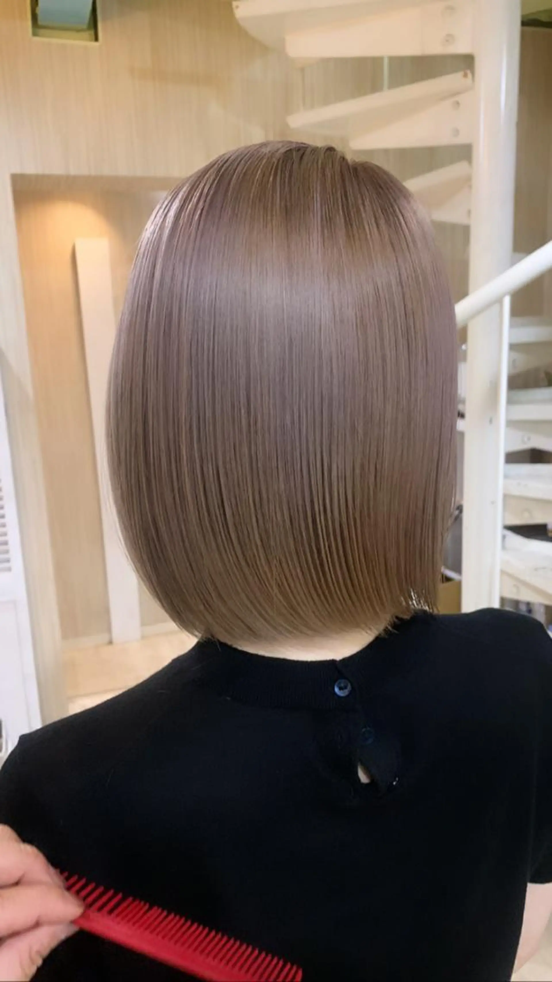 ミディアム カラー nico 原宿所属・nico【代表】 市川 拓也のヘアスタイル