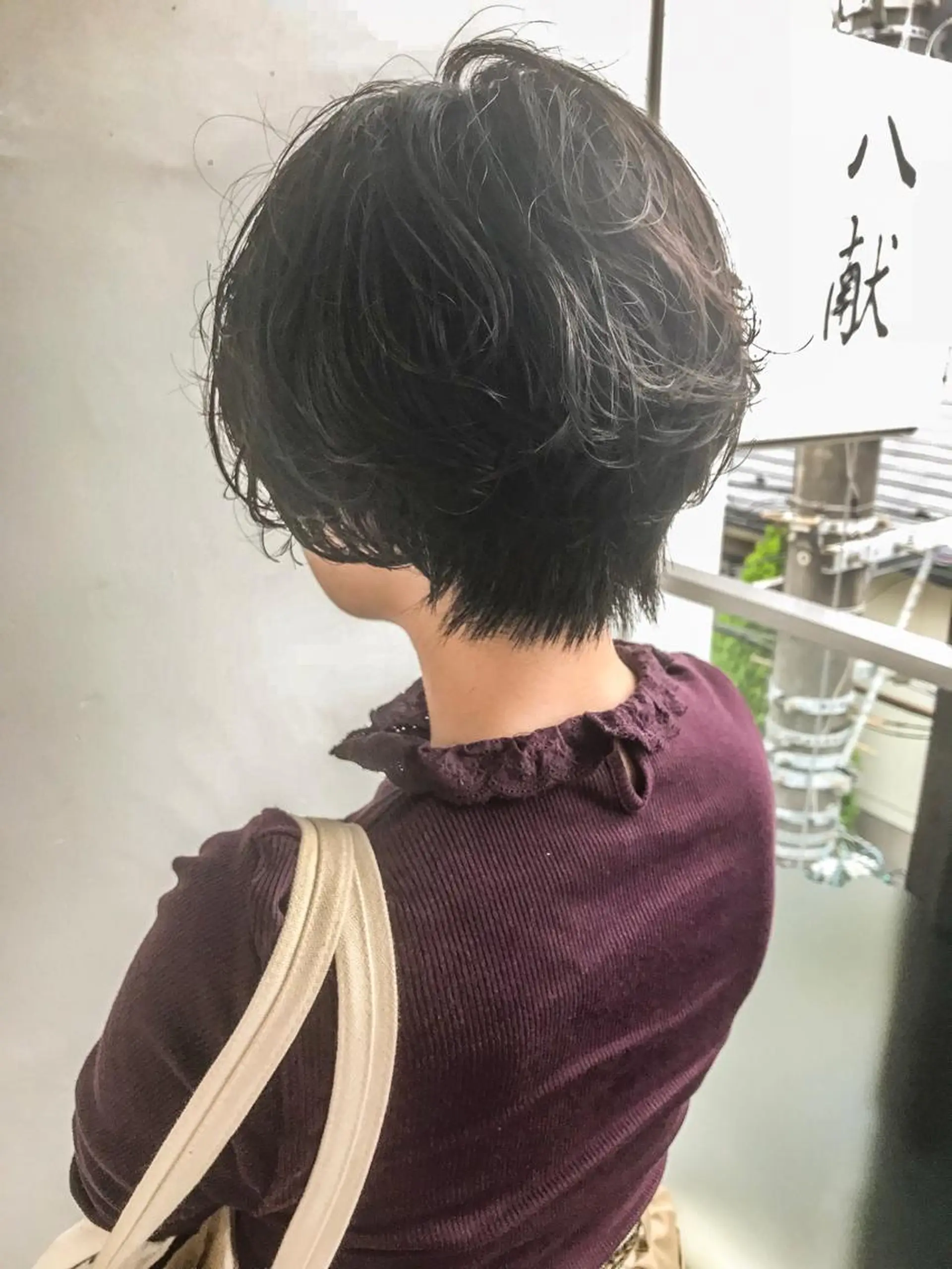 ショート パーマ ショート/レイヤー なら石井知希のヘアスタイル