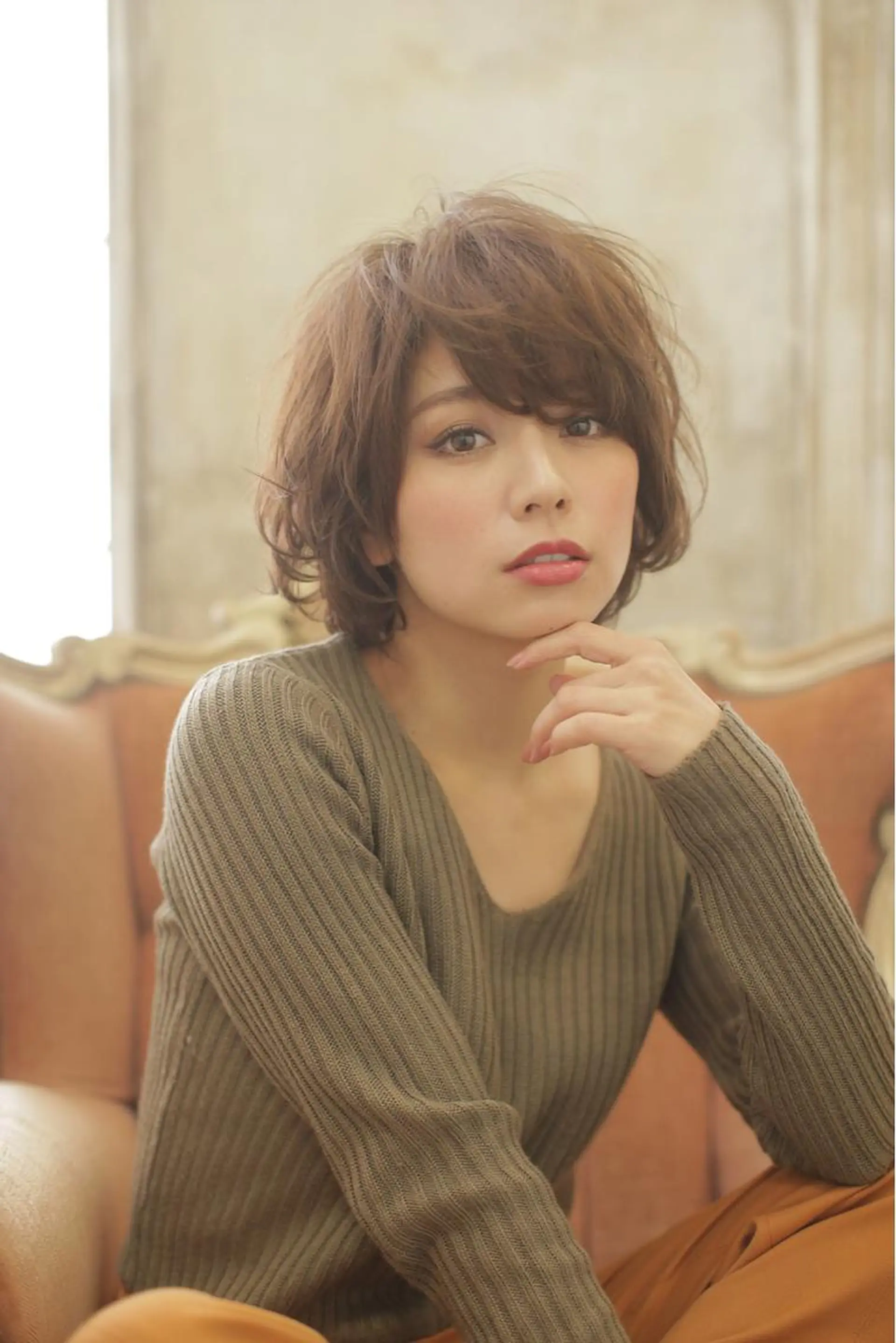 カラー 龍 門のヘアスタイル