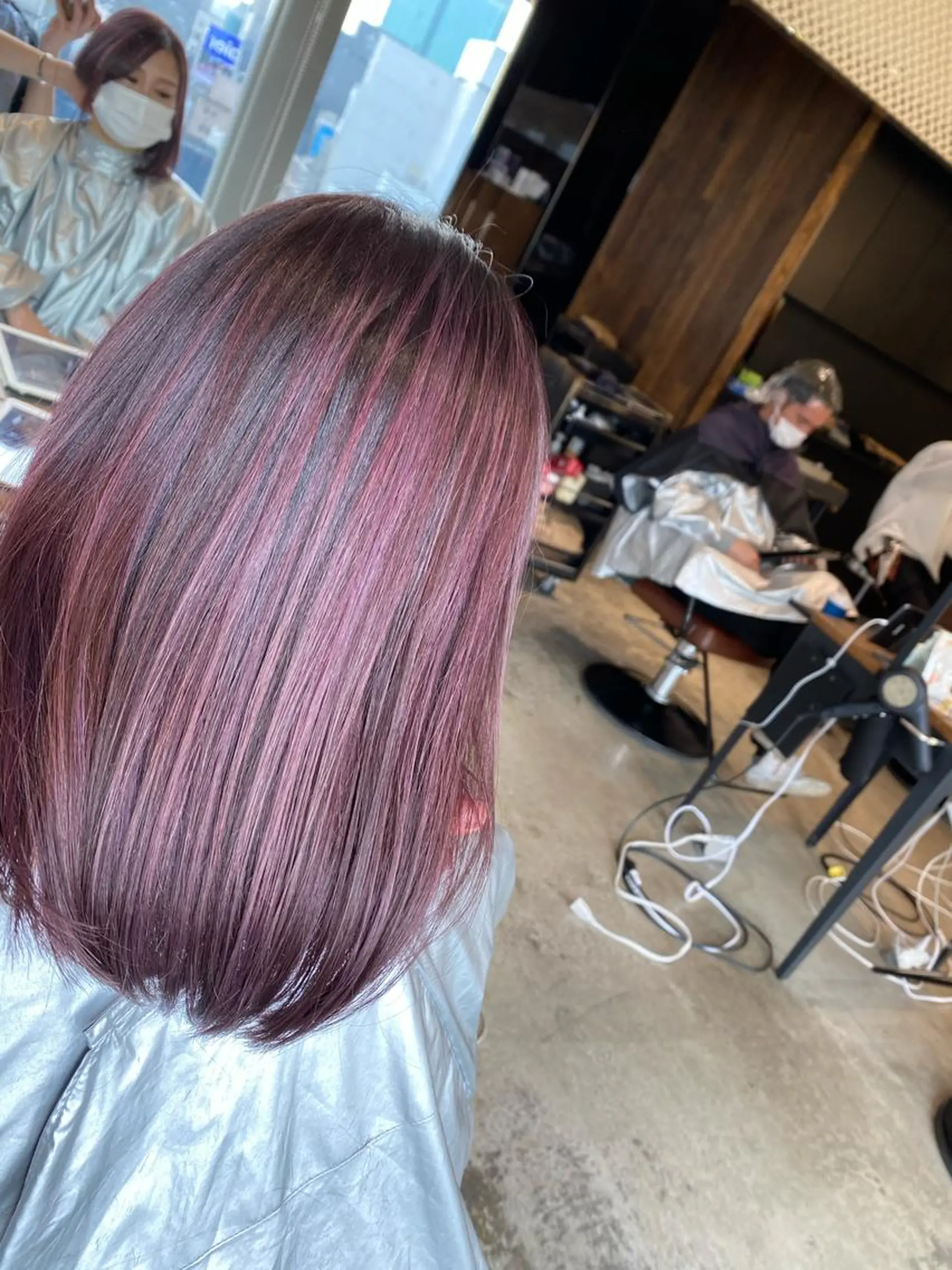 カラー 顔まわりの神様✨ 透明感カラー藤嶋秀幸のヘアスタイル