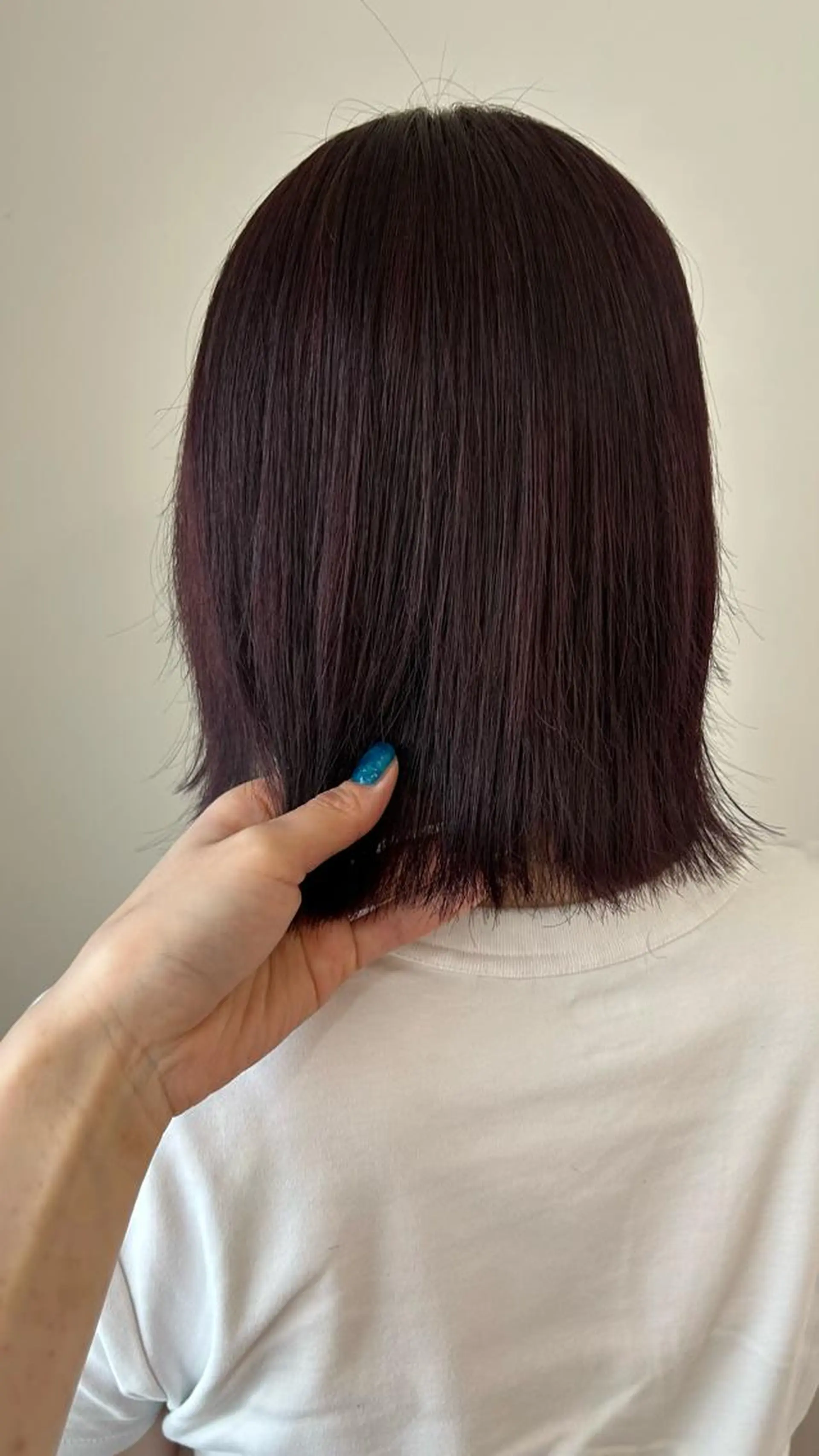 カラー ブリーチ ブリーチなしカラー カット ヘアカラー さかい しいなのヘアスタイル