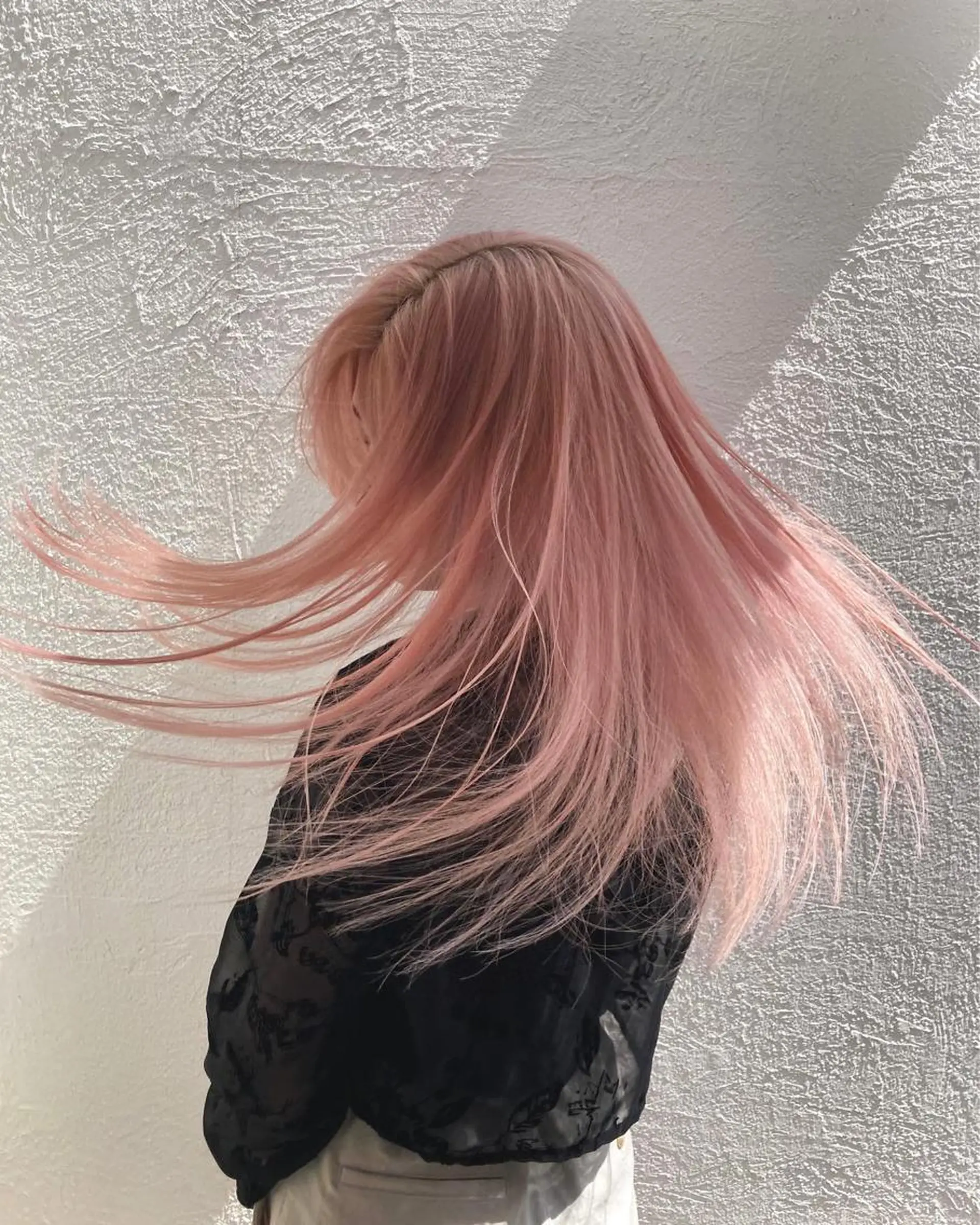 ロング カット ヘアカラー トリートメント 🫧艶ハイトーン ブリーチ🫧シモのヘアスタイル