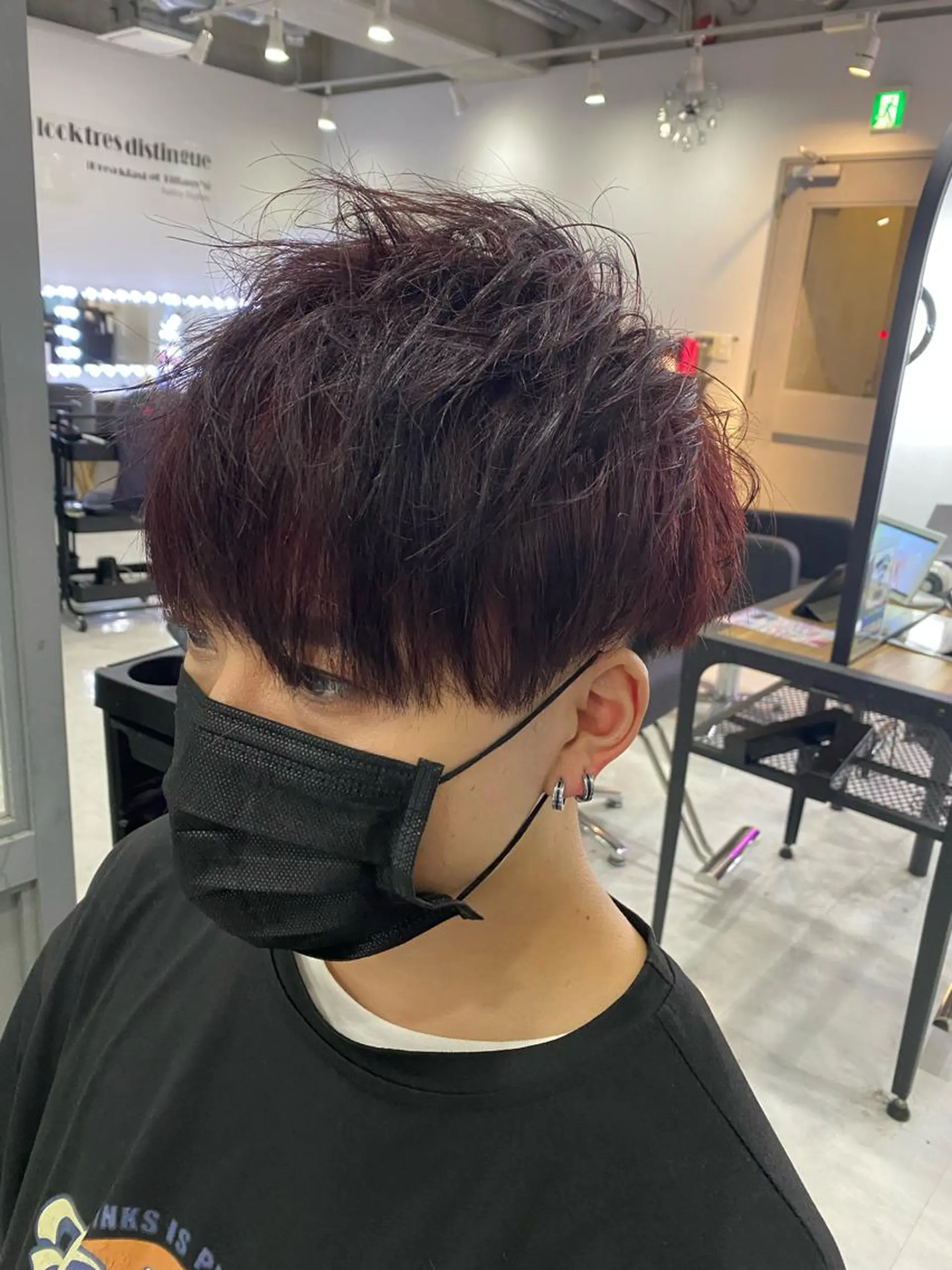 ショート メンズ 🟣メンズパーマ 川端 永遠🟣のヘアスタイル