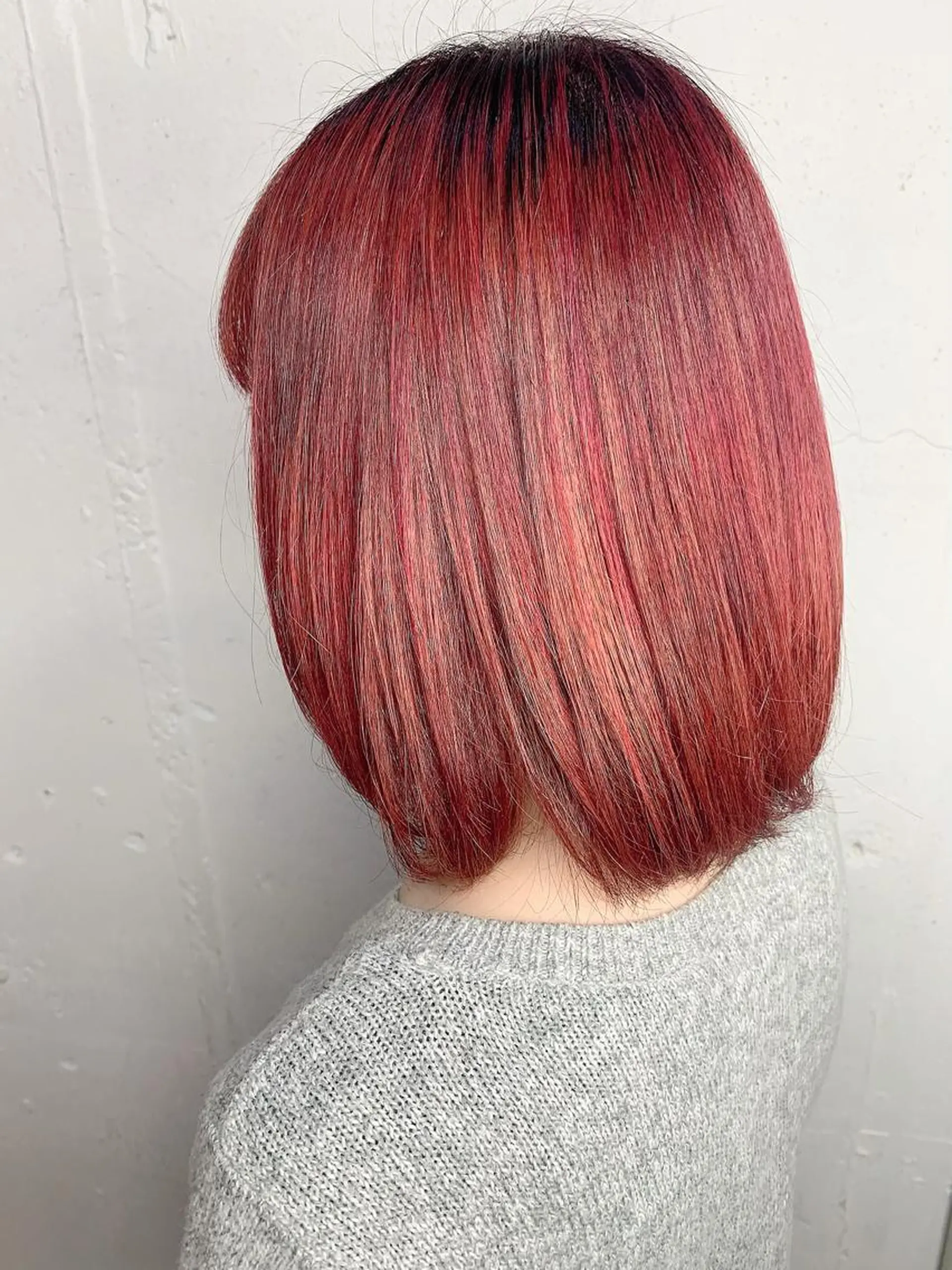 ミディアム カラー カット ヘアカラー トリートメント 💛丁寧さNo.🥇 🧸片山智裕💛のヘアスタイル