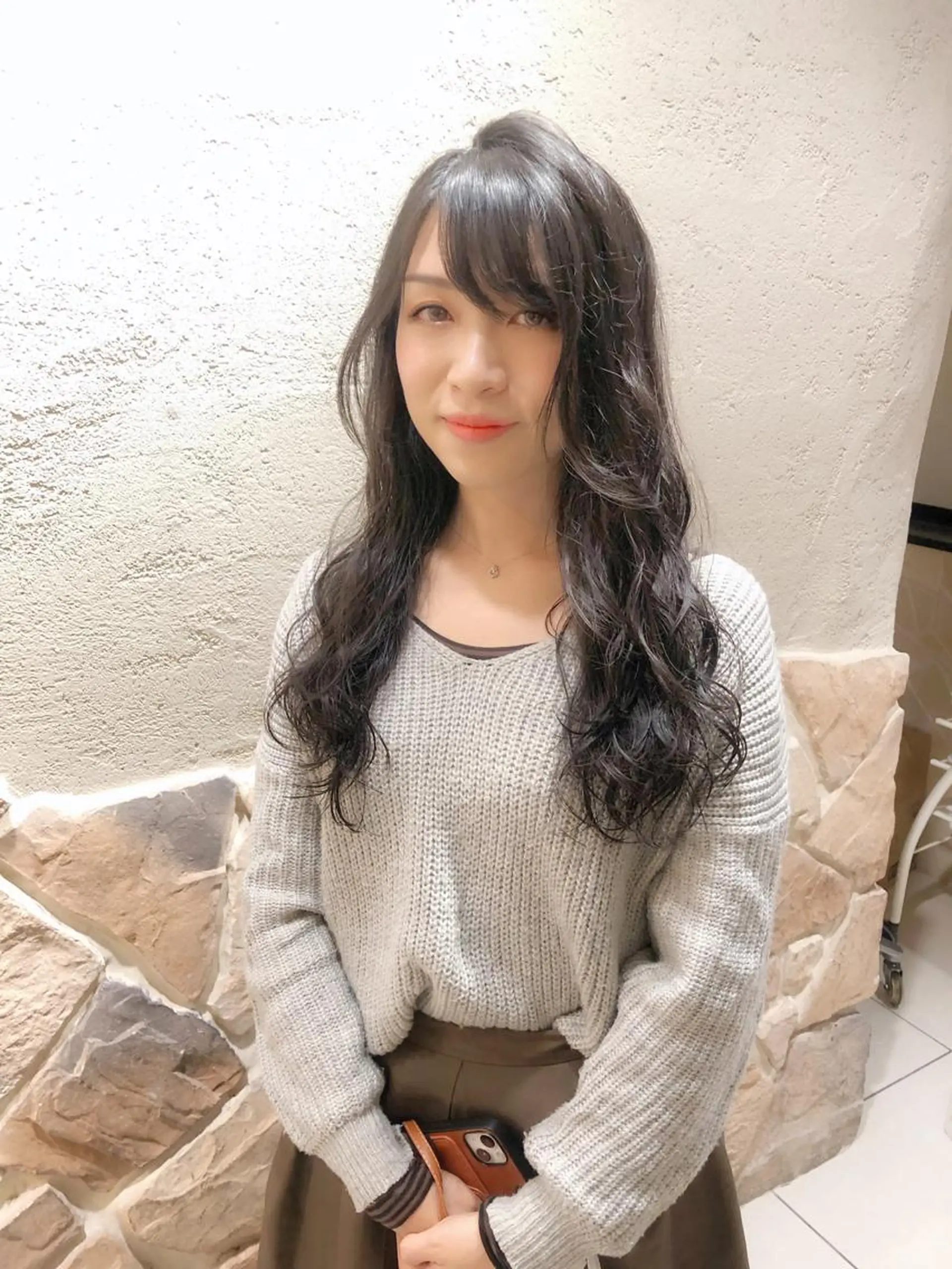 ロング パーマ パーマ 【ディレクター 🧸🤍田澤 唯那】のヘアスタイル