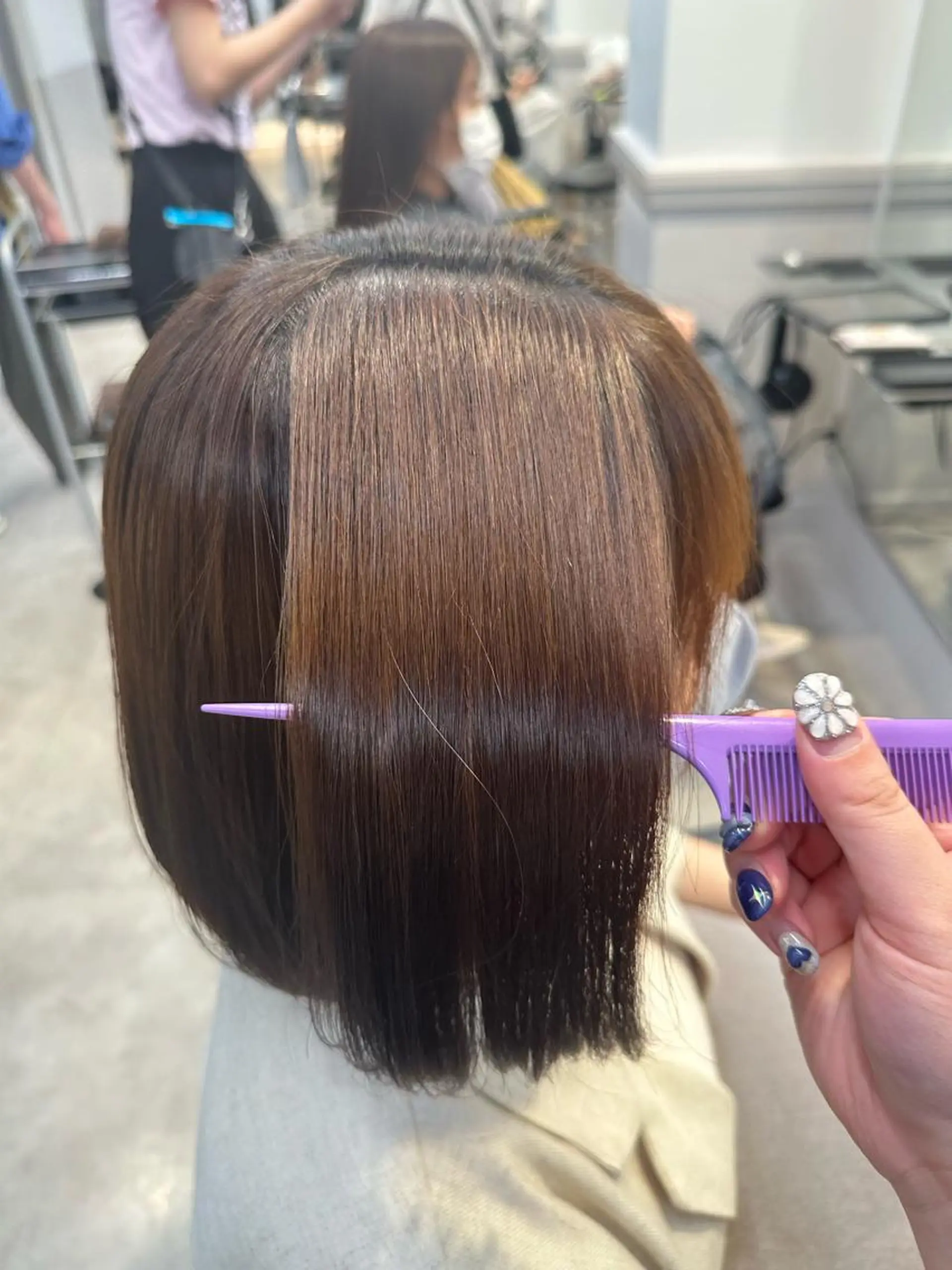 ショート あいこ/レイヤー カット🌷銀座のヘアスタイル