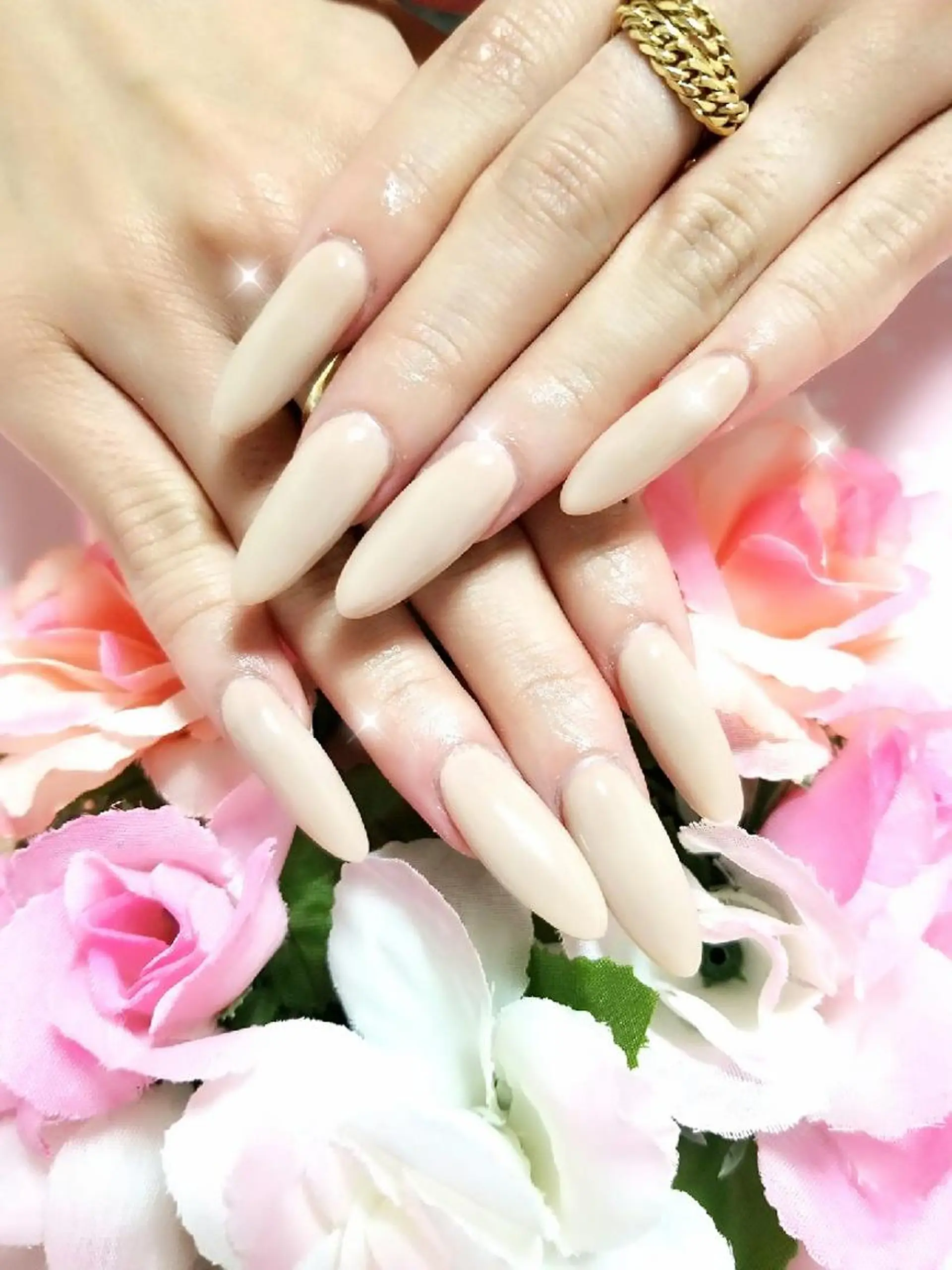 ネイル ワンカラーネイル スカルプネイル Lien nail リアン　ネイルのネイルデザイン