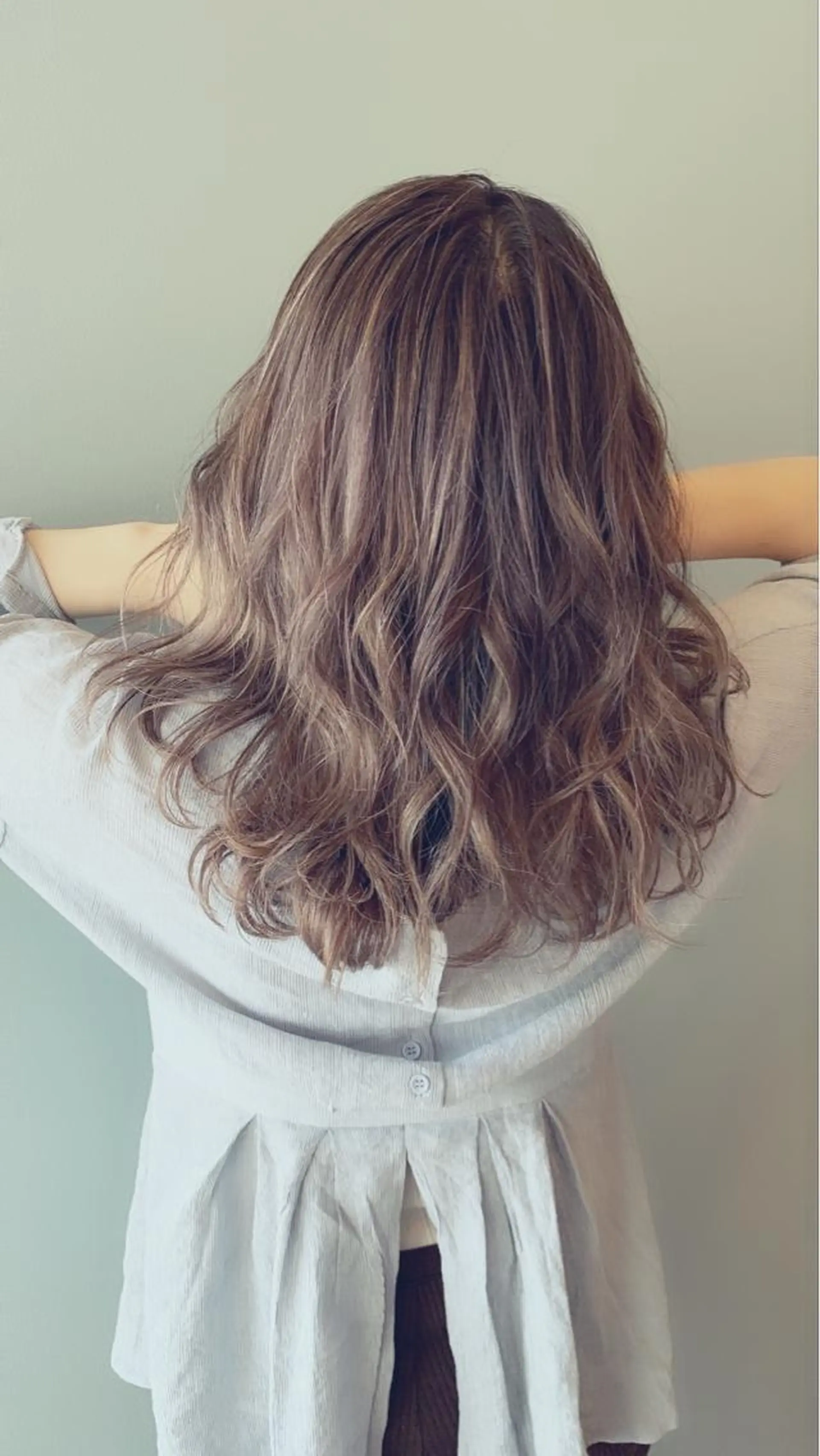 セミロング カット ヘアカラー トリートメント 栗原 大輔のヘアスタイル