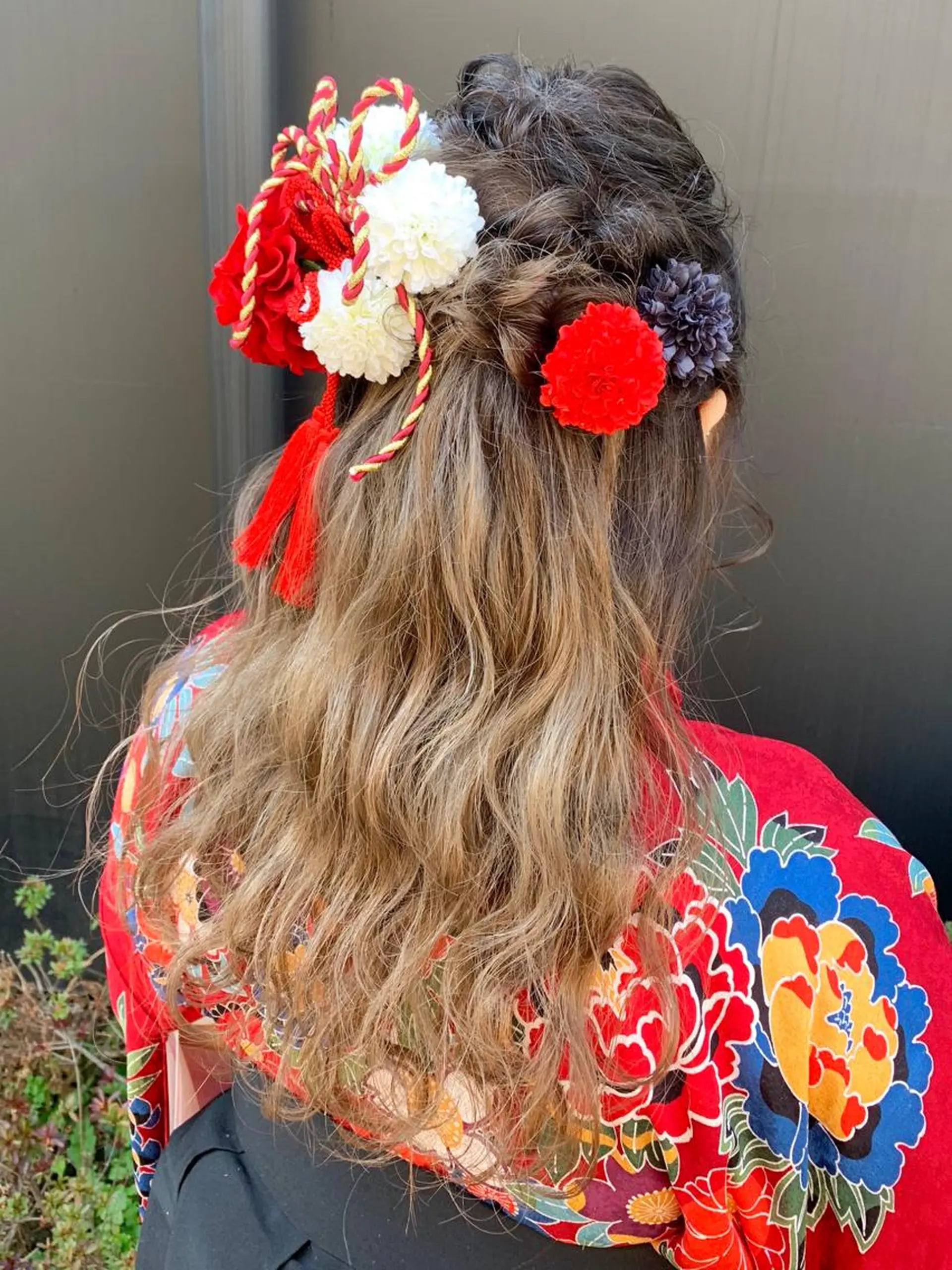 ロング ヘアアレンジ ハーフアップ topstylist 🖤川辺晴加🖤のヘアスタイル