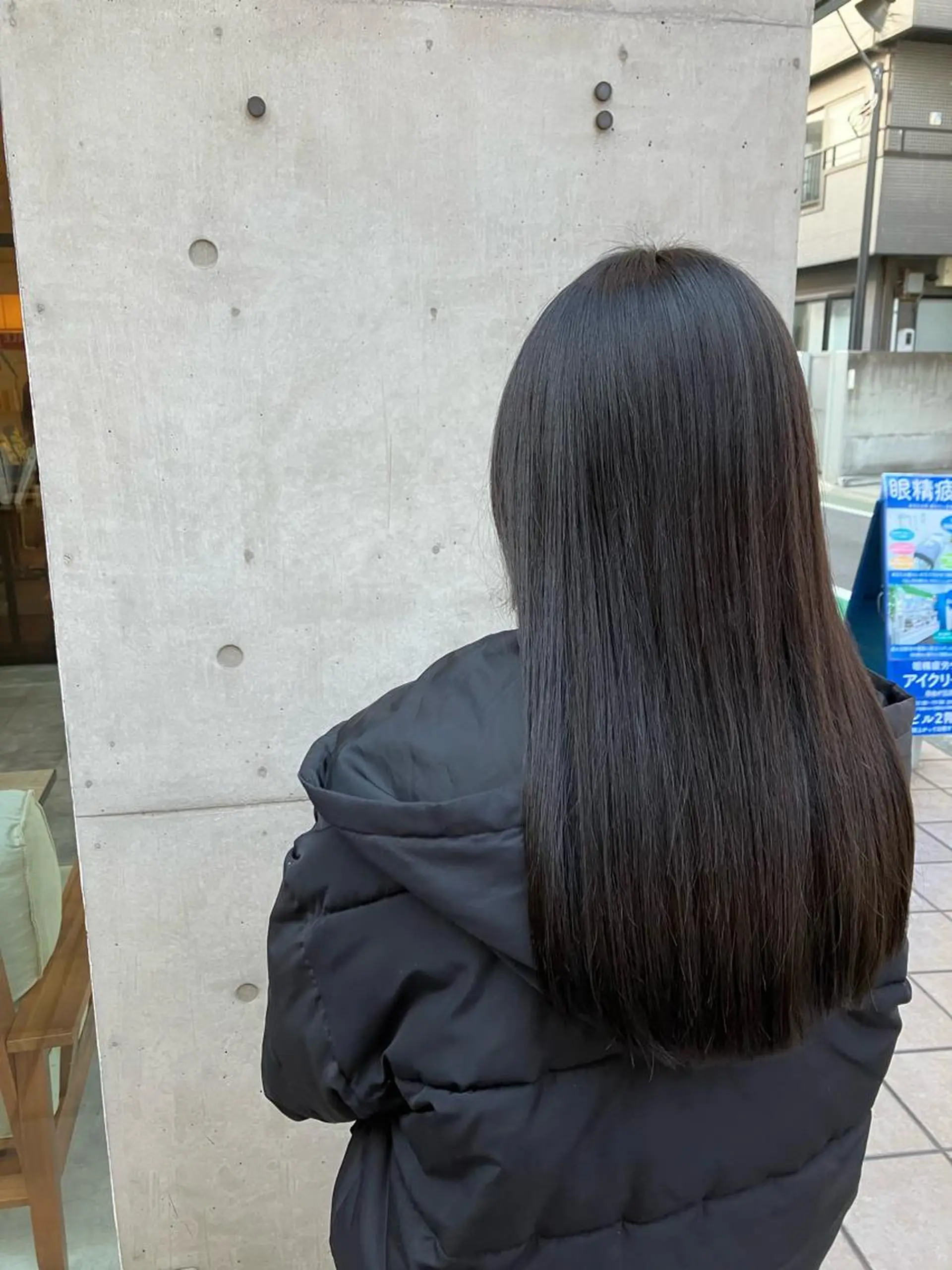 ロング カラー パーマ カット ニュアンスカラー／ メンズ🌙久住綾香のヘアスタイル