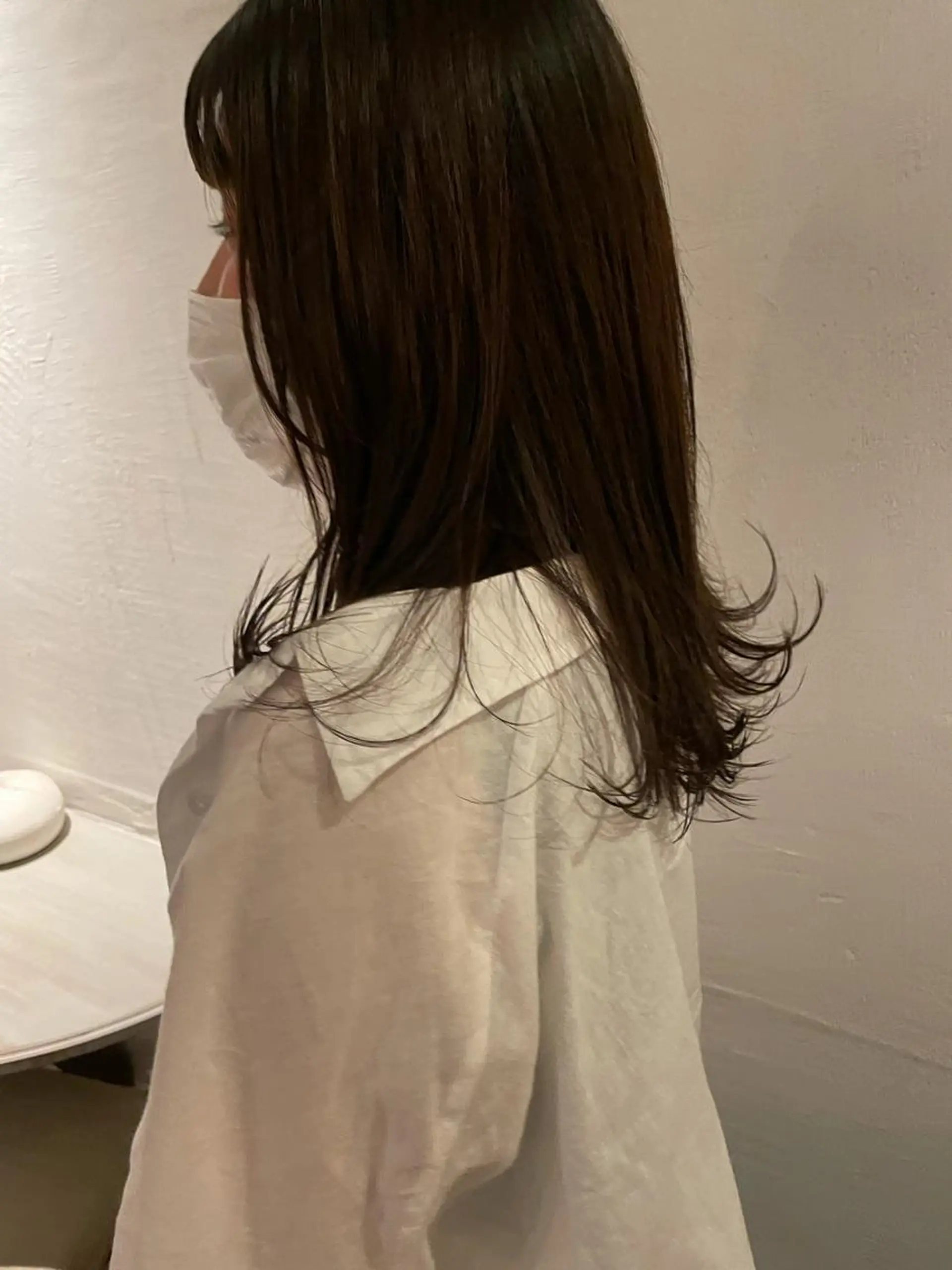 セミロング gram岡崎南 KYOKOのヘアスタイル