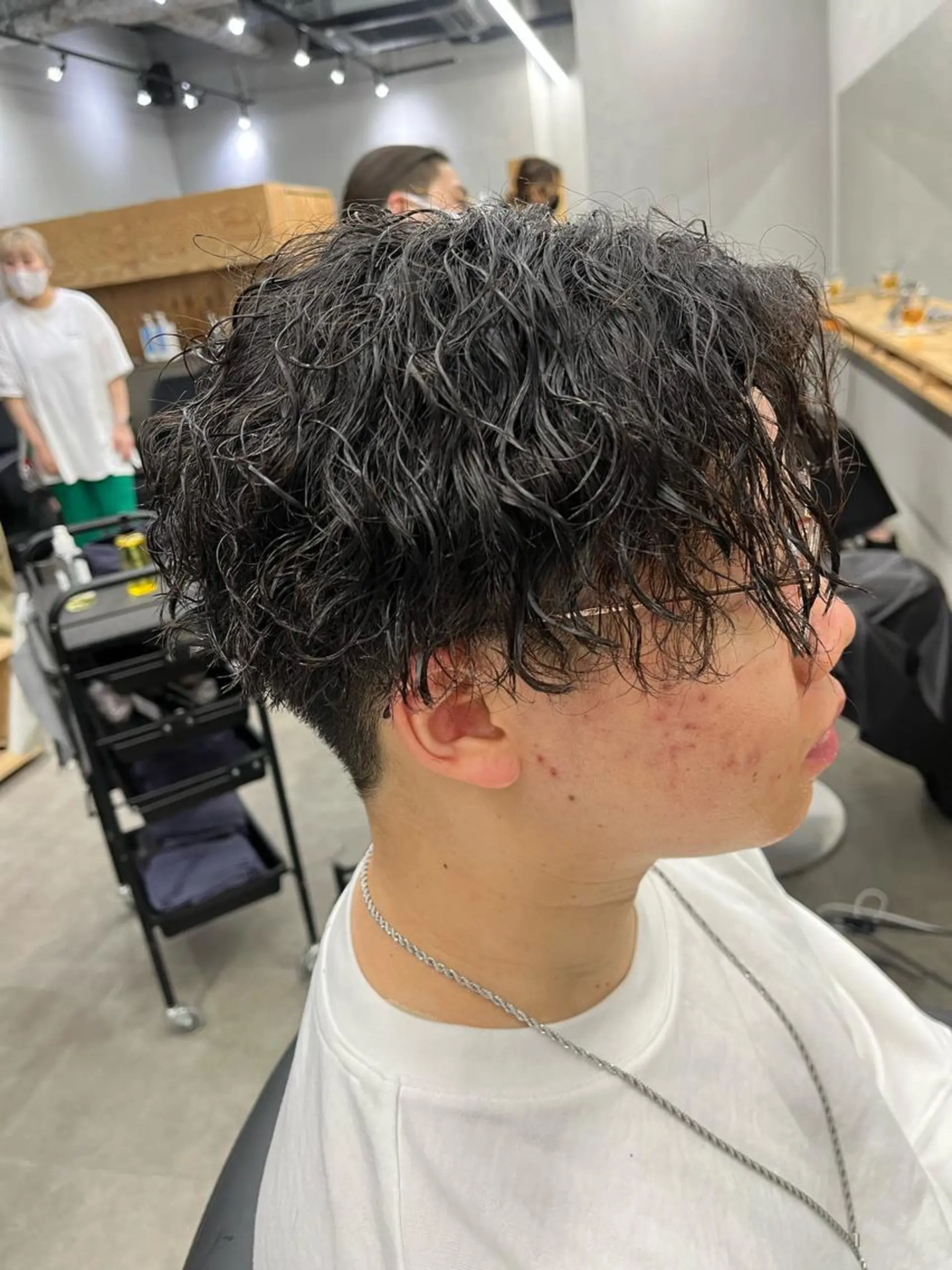 ショート パーマ メンズ カット パーマ メンズ支持率NO.1 マサキのヘアスタイル