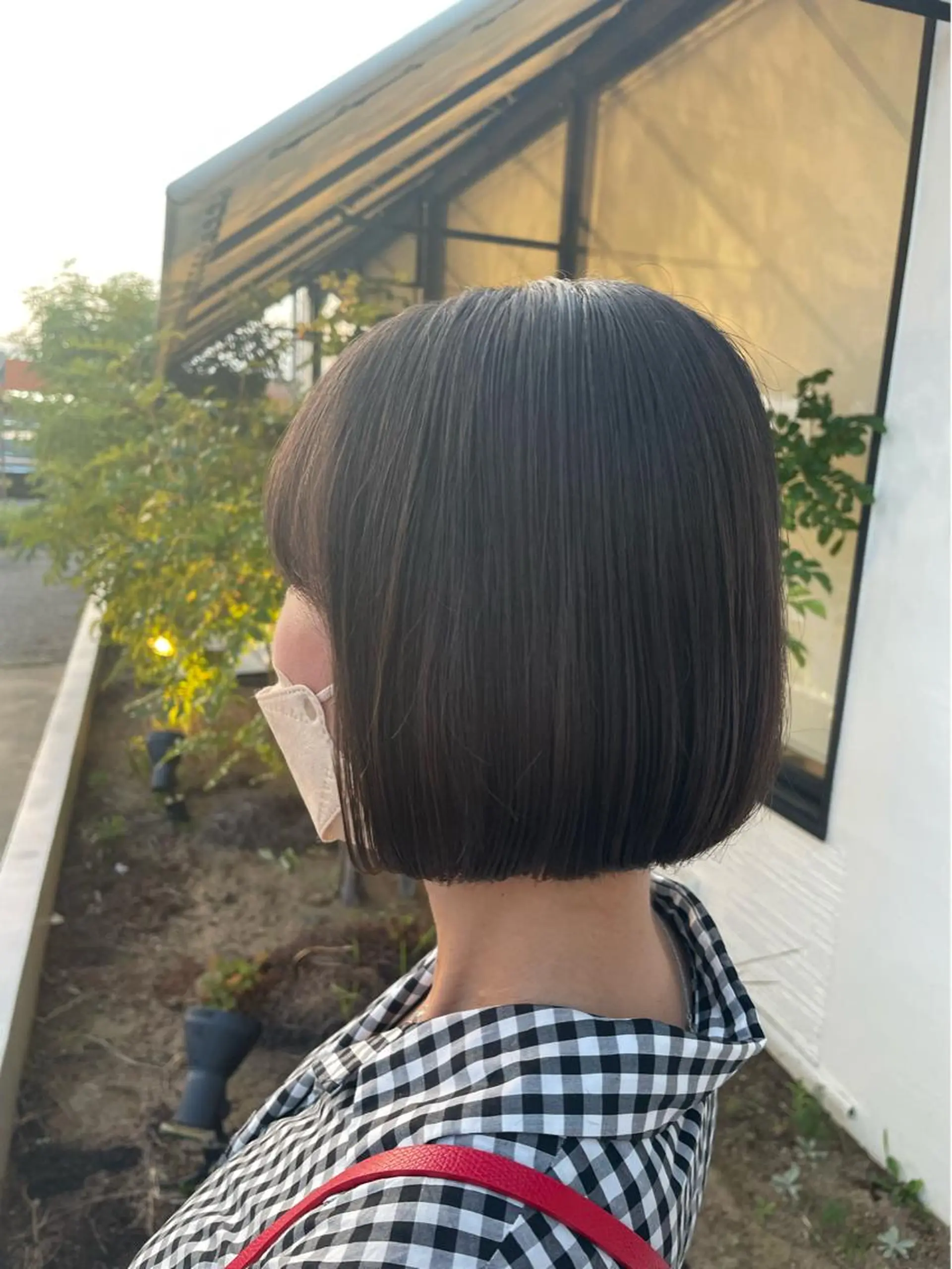 ショート ボブ 木村 架音のヘアスタイル