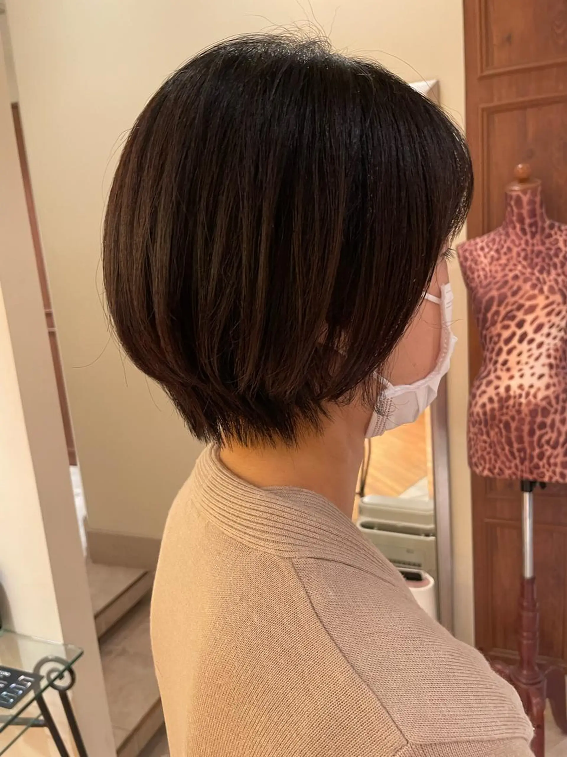 ショート ボブ ホノカのヘアスタイル