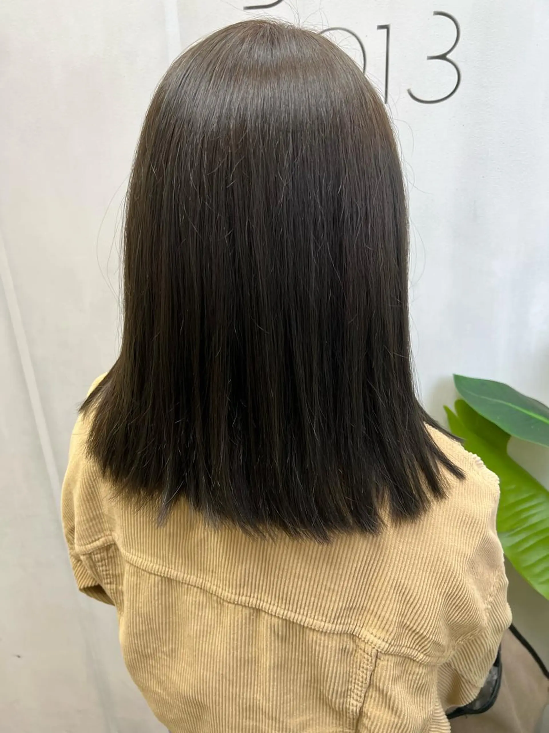 セミロング カラー オリーブカラー 🦋.*˚オタク美容 師アキバノノカ🦋のヘアスタイル