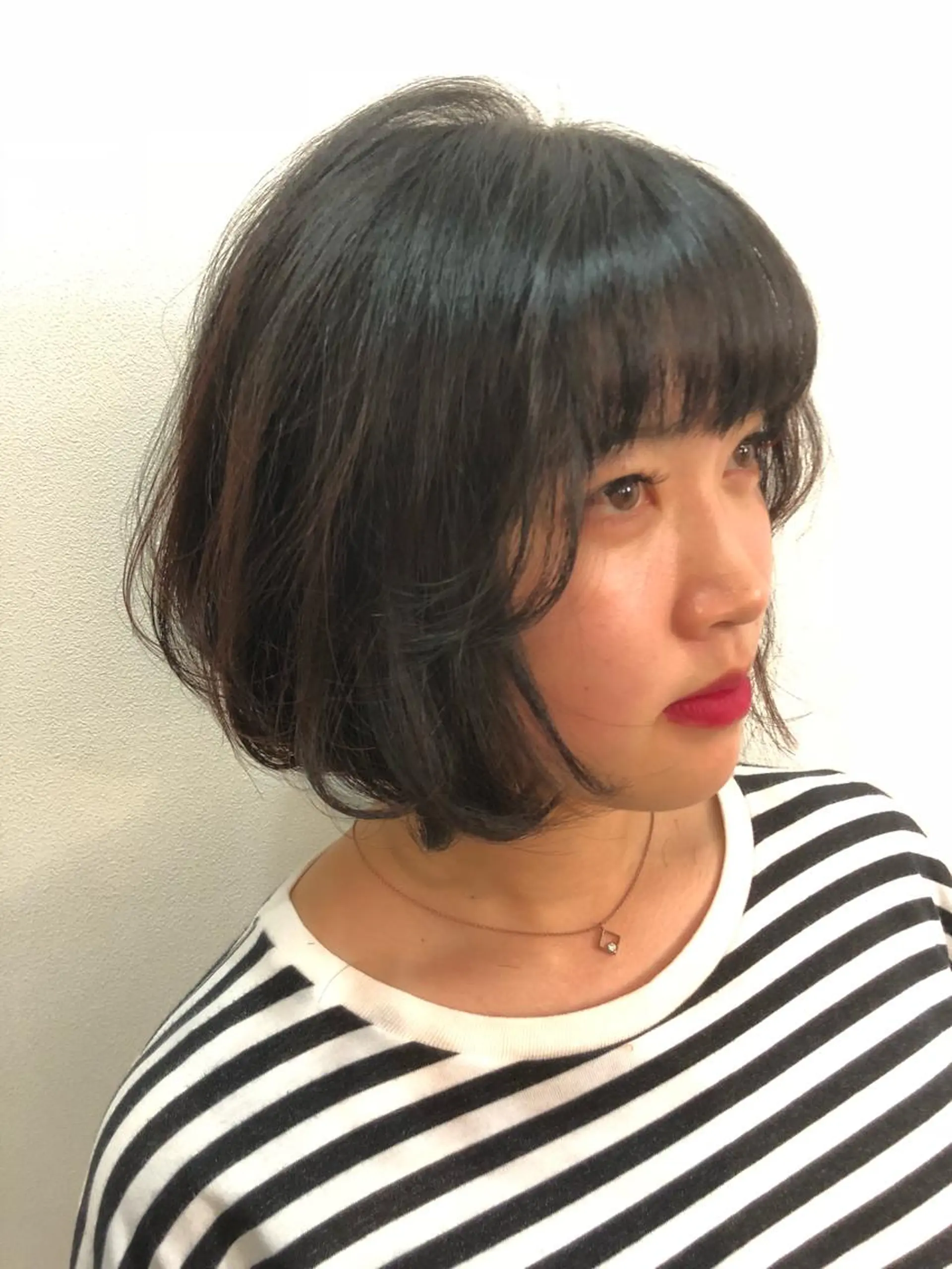 ショート ボブ 永井 悠大のヘアスタイル