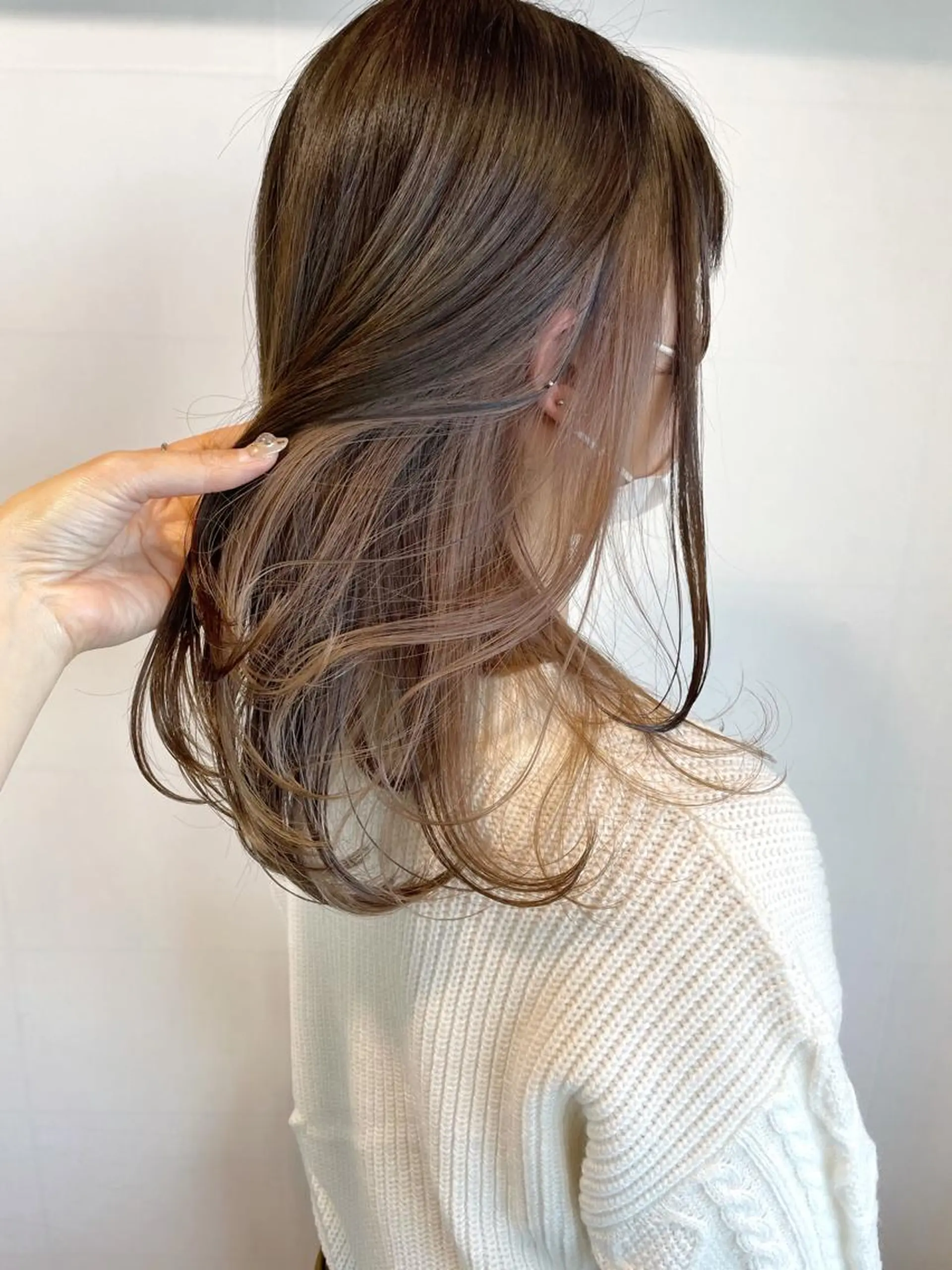 ミディアム カラー カット ヘアカラー メンズスタイル /メンズパーマ/須藤のヘアスタイル