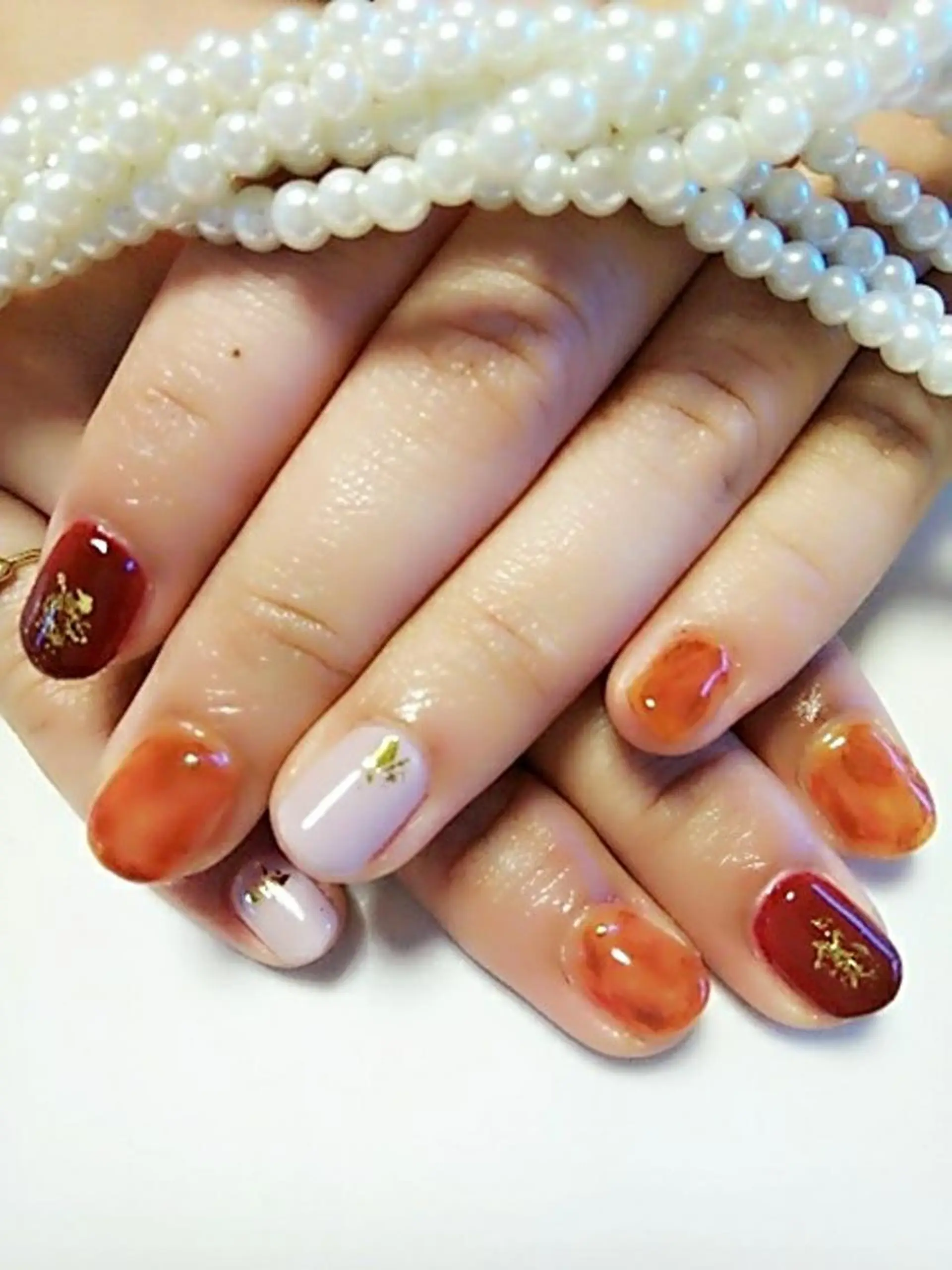 ネイル べっ甲ネイル MANA MANAのネイルデザイン