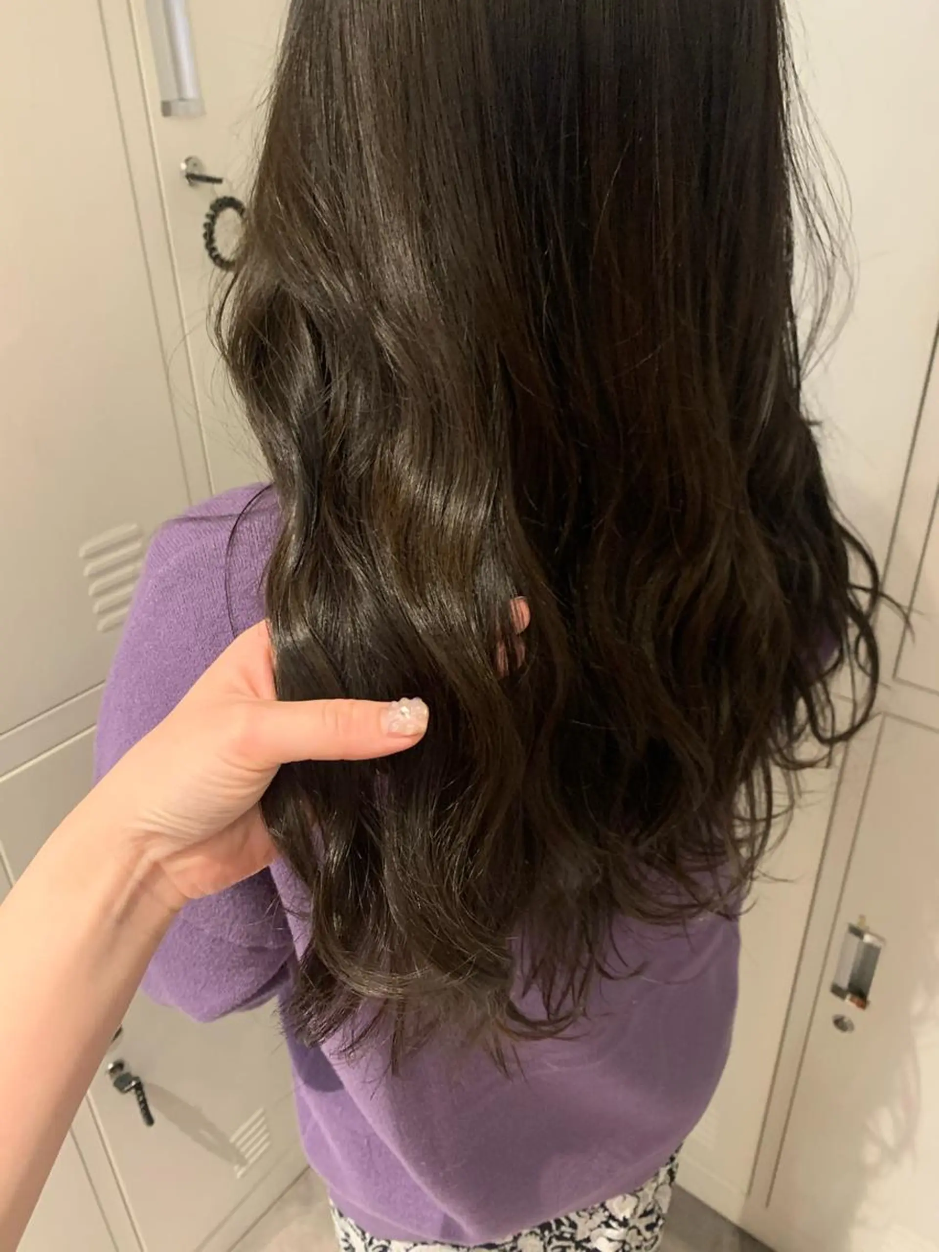 ロング カラー ヘアセット REI 🫧 暖色カラー/ボブのヘアスタイル
