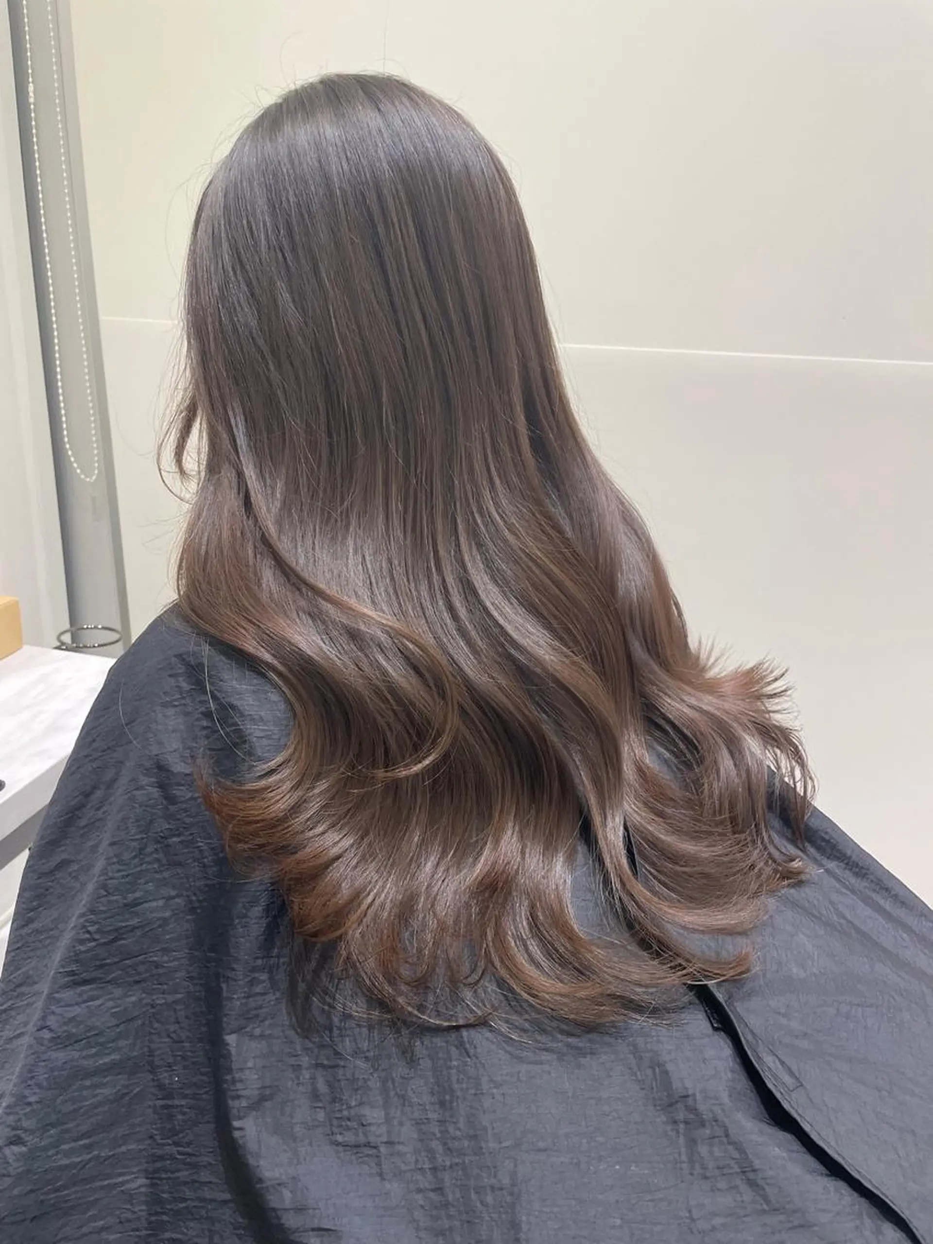 ロング ハイレイヤー 韓国風ヘア レイヤーカット カット ❤︎︎韓国ヘア❤︎︎ 𝑺𝒉𝒊𝒉𝒐のヘアスタイル
