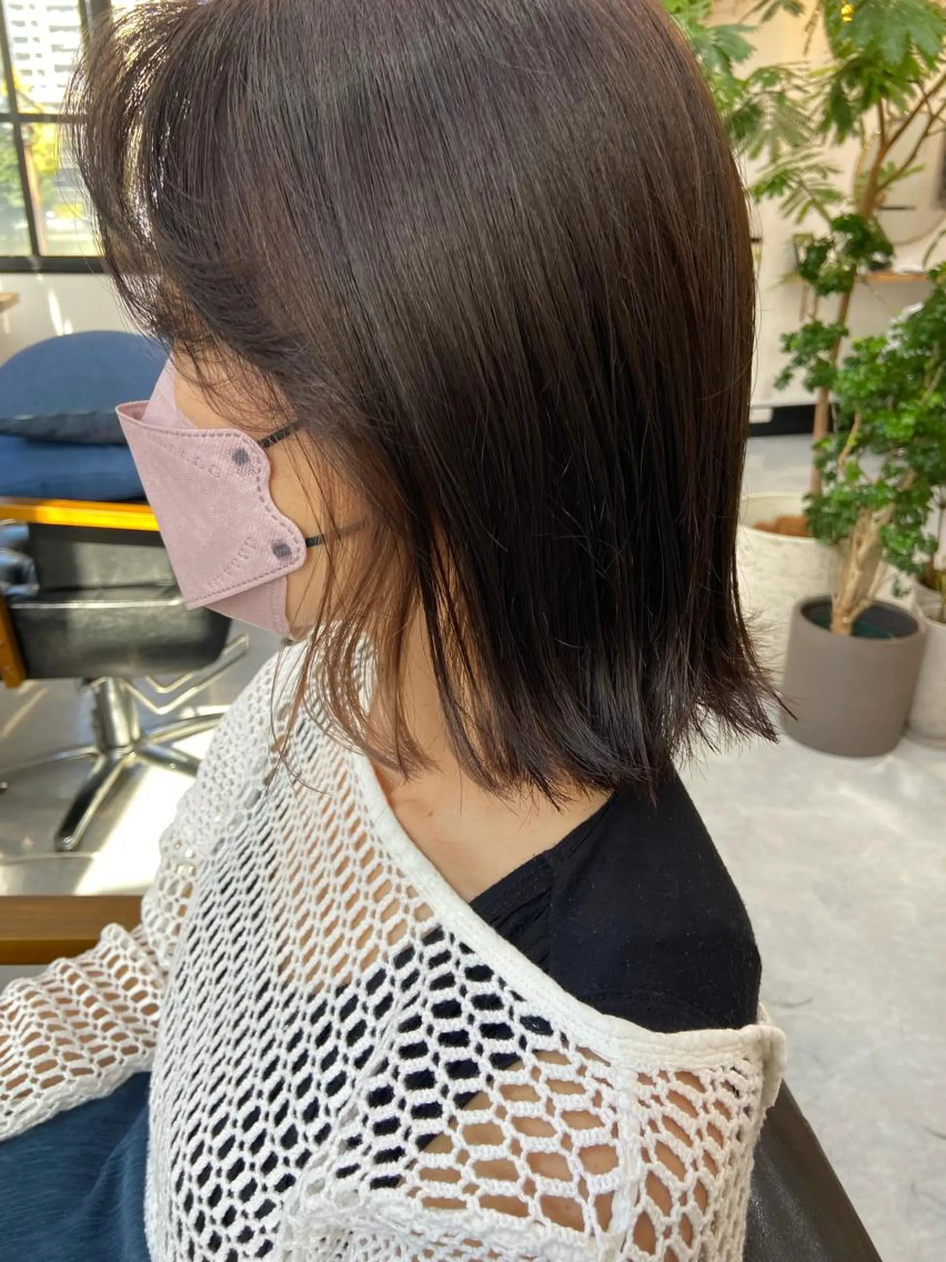 ショート カラー カット ヘアカラー トリートメント 田中 あやなのヘアスタイル